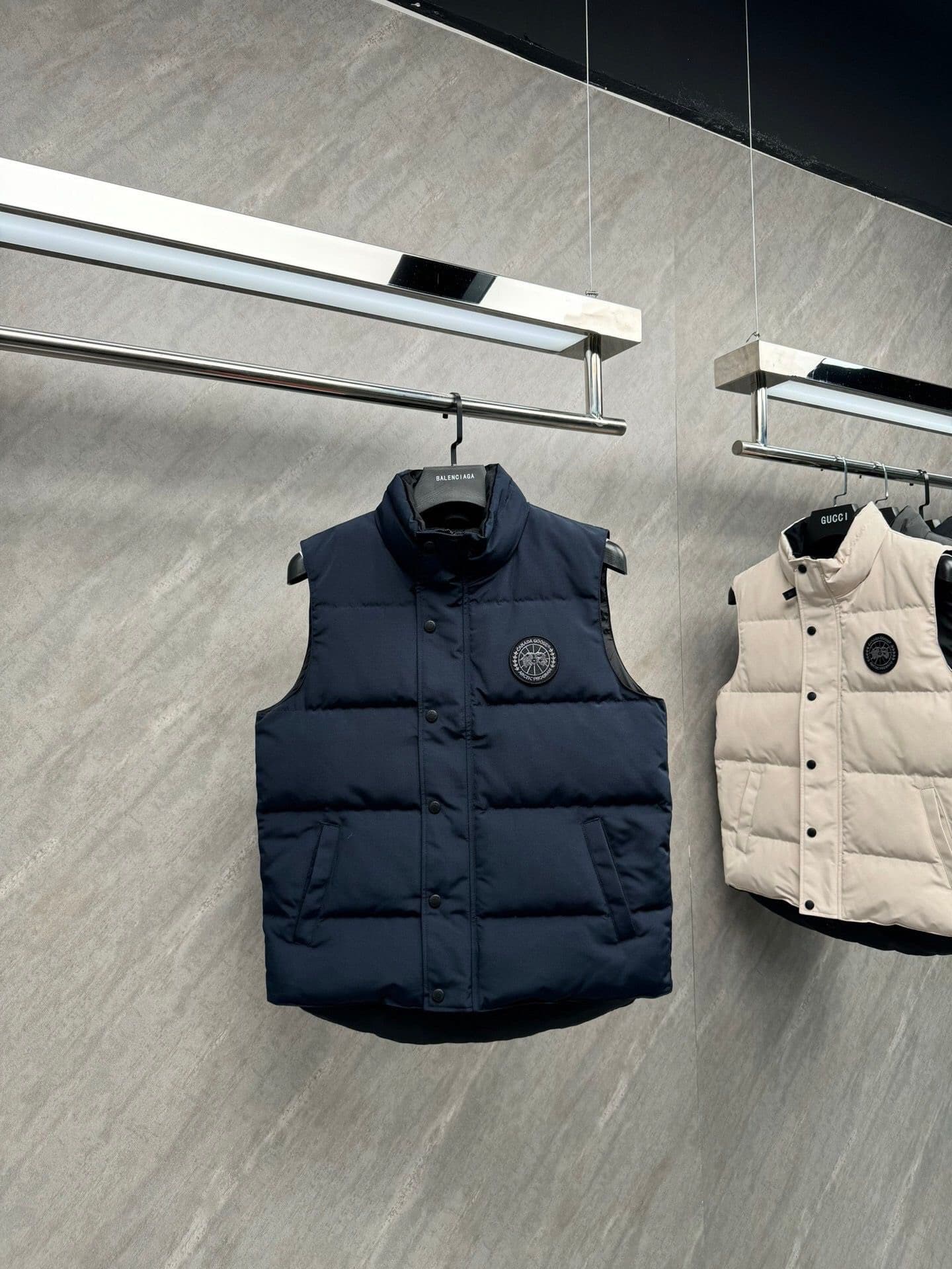 Canada Goose Freestyle Bodywarmer Navy Blue Logo