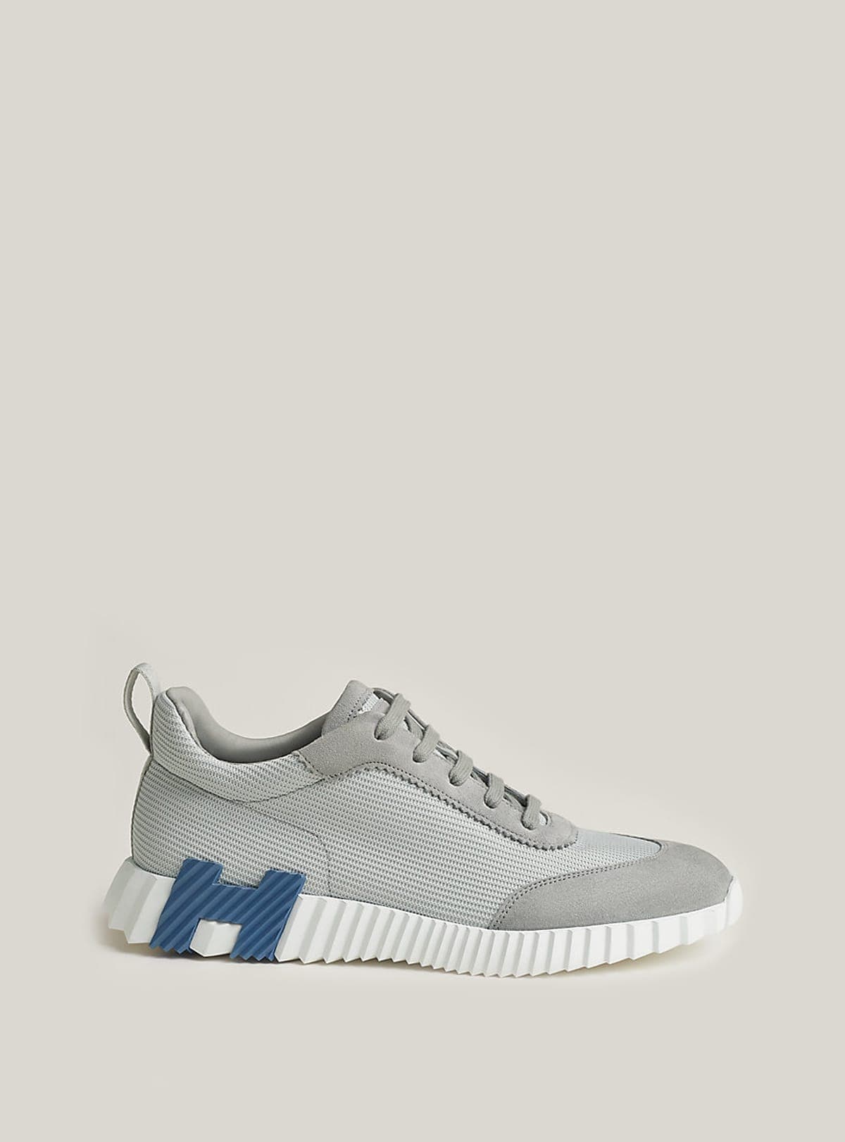 Hermes Bouncing Sneakers Grey Blue H