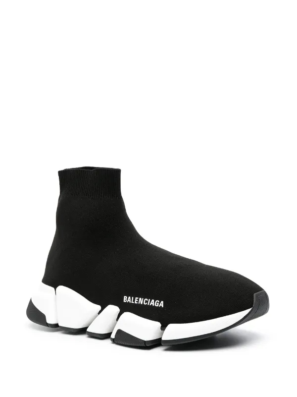 Balenciaga Speed Trainer 2.0 Black/White - Image 2