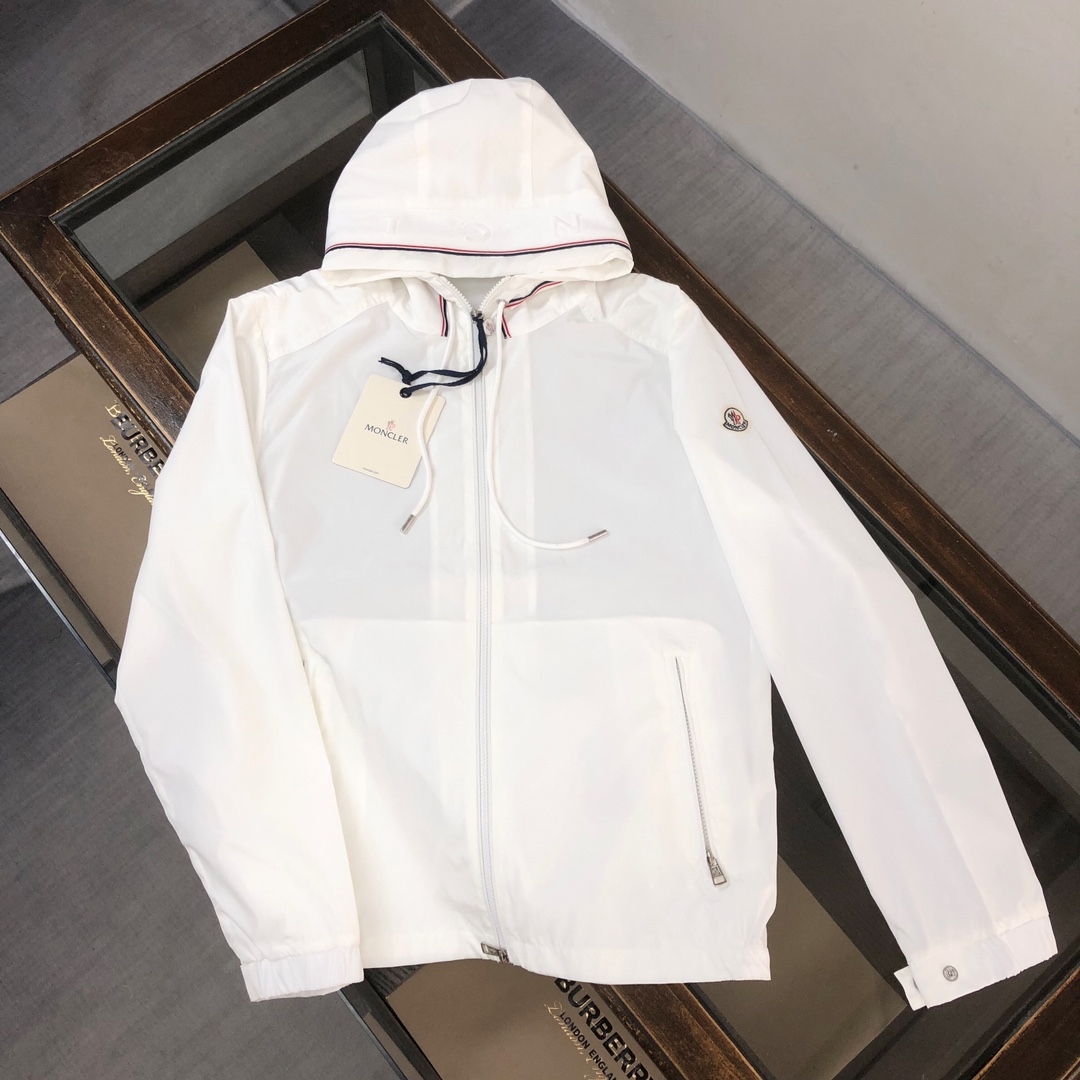 Moncler Mira Technical Jacket White