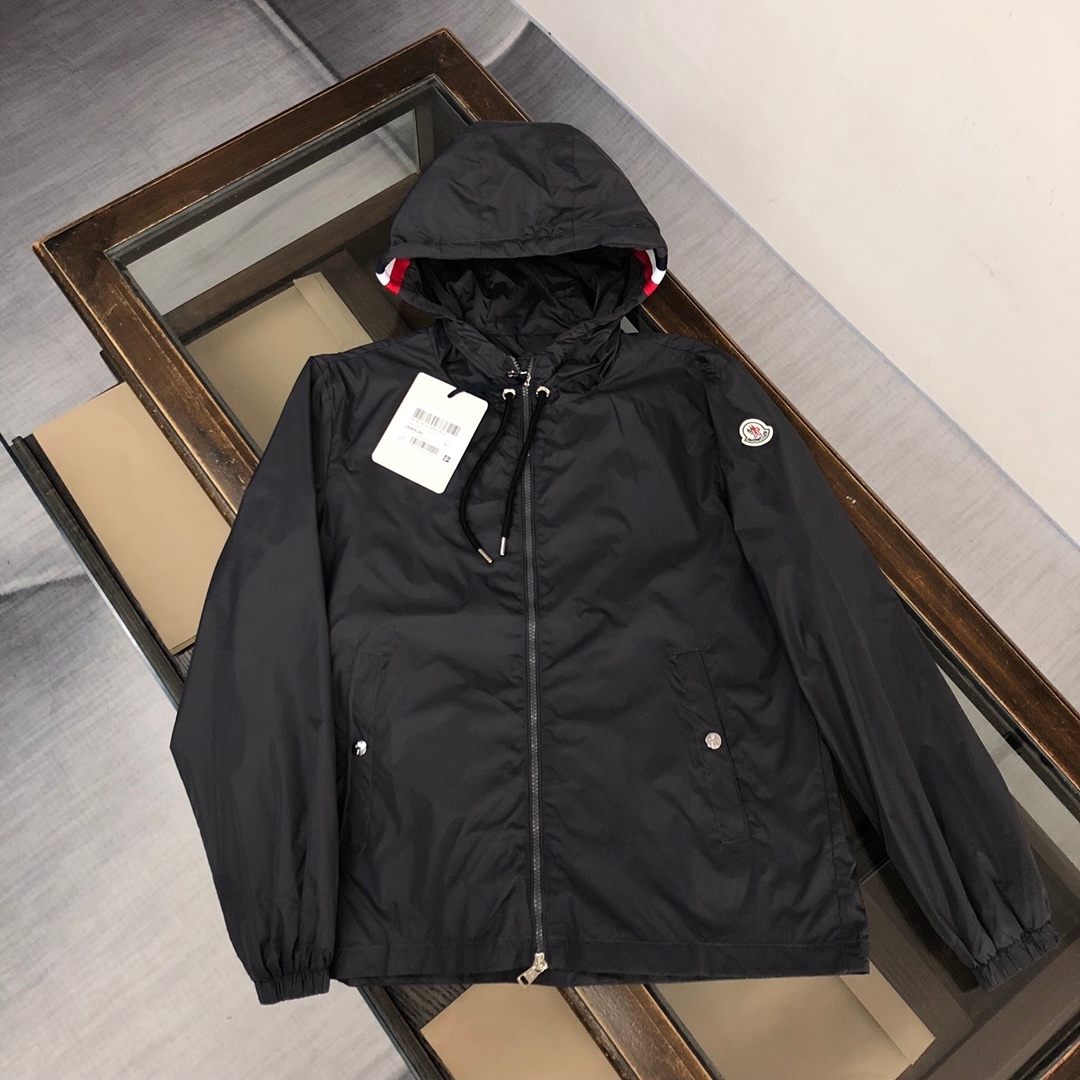Moncler Grimpeurs Hooded Jacket Antracite