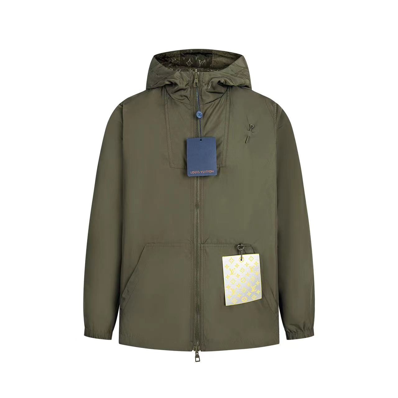 Louis Vuitton Reversible Monogram Jacket Khaki Green