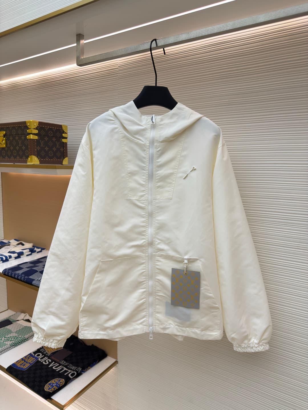 Louis Vuitton Reversible Monogram Jacket White