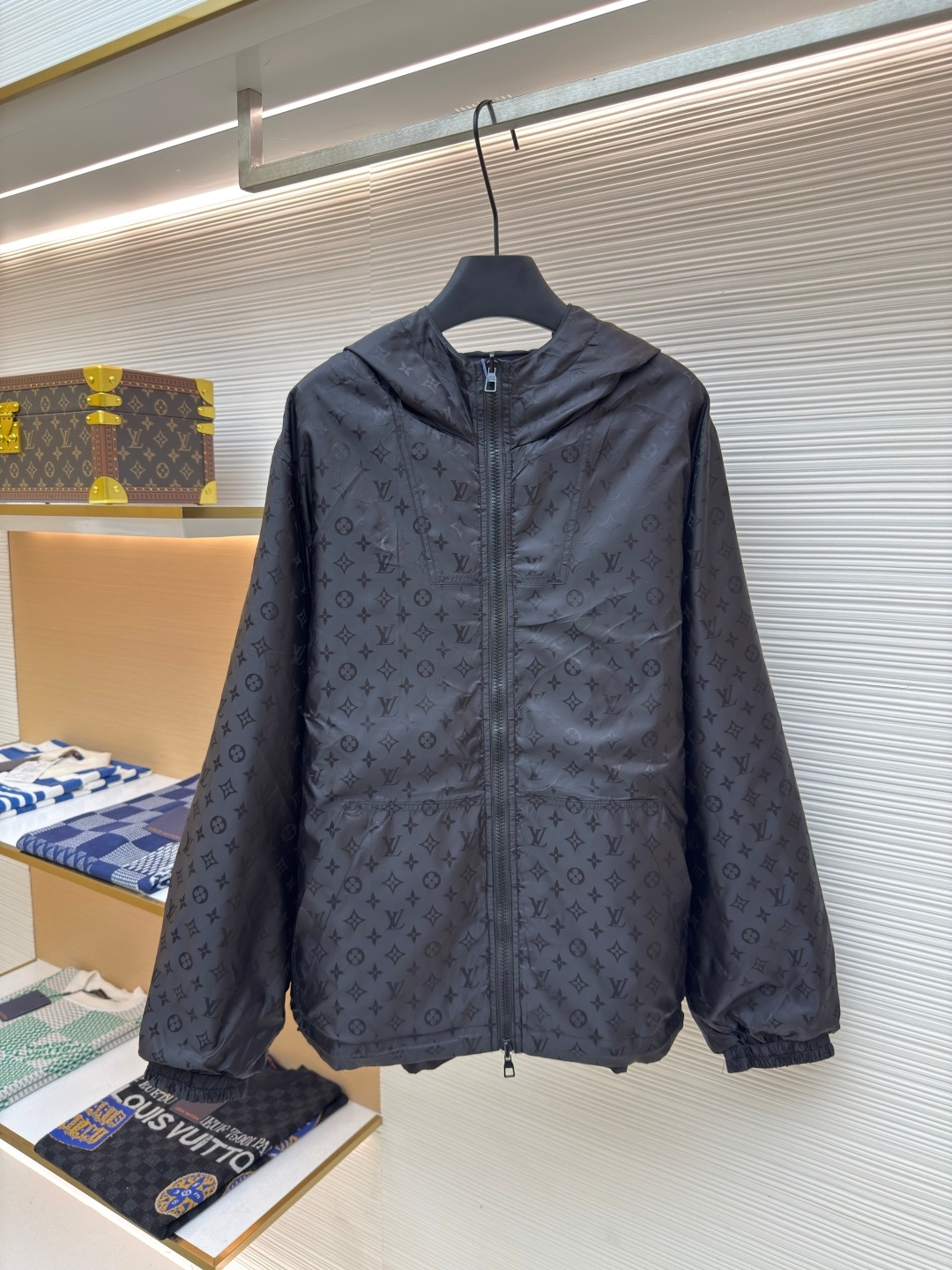 Louis Vuitton Reversible Monogram Jacket Black - Image 3