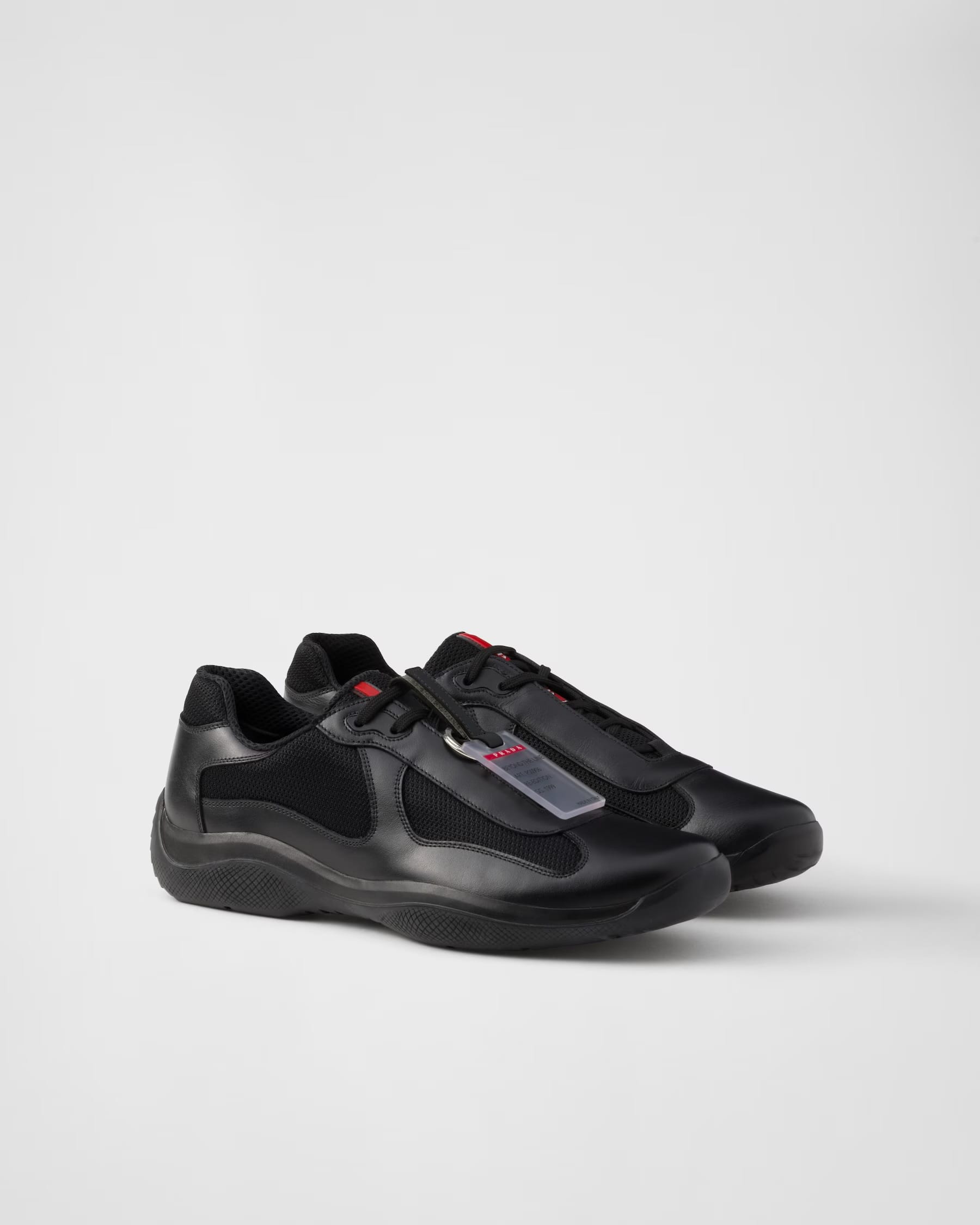 Prada America’s Cup Leather Black On Black