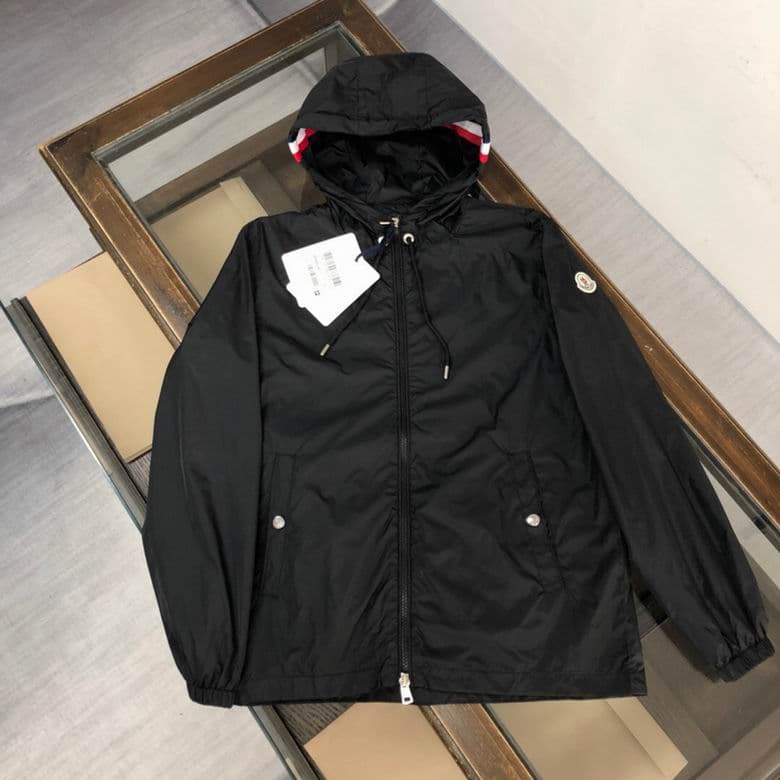 Moncler Grimpeurs Hooded Jacket Black