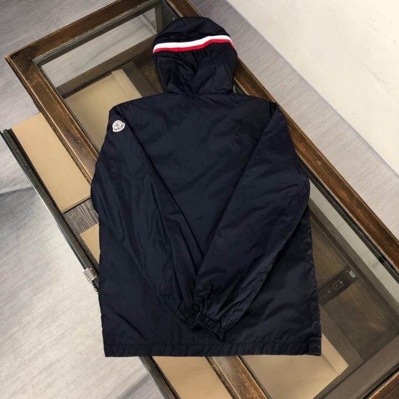 Moncler Grimpeurs Hooded Jacket Navy Blue - Image 3