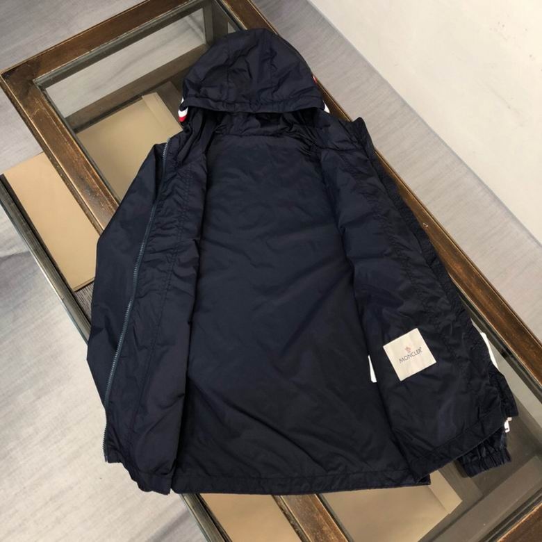 Moncler Grimpeurs Hooded Jacket Navy Blue - Image 2