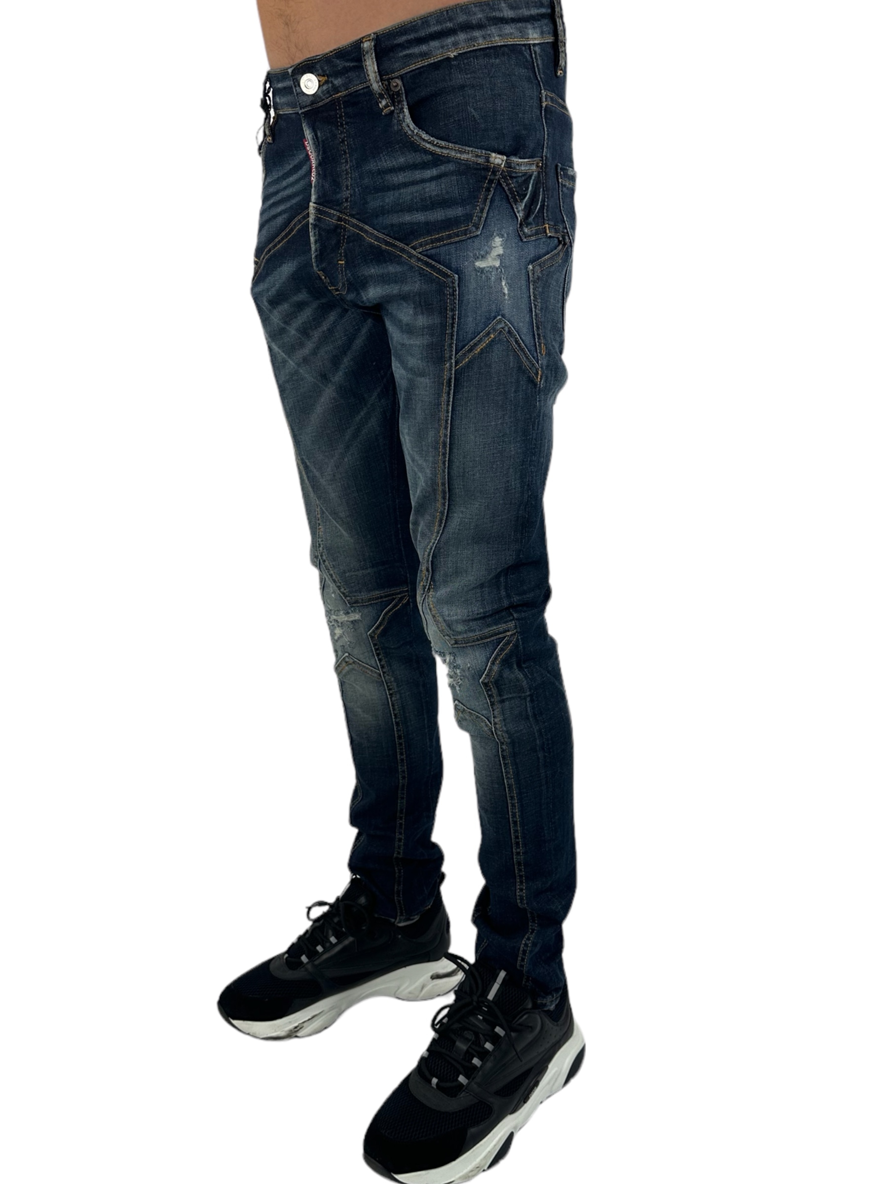 Dsq2 Jeans Craftsmatship Star Blue - Image 2