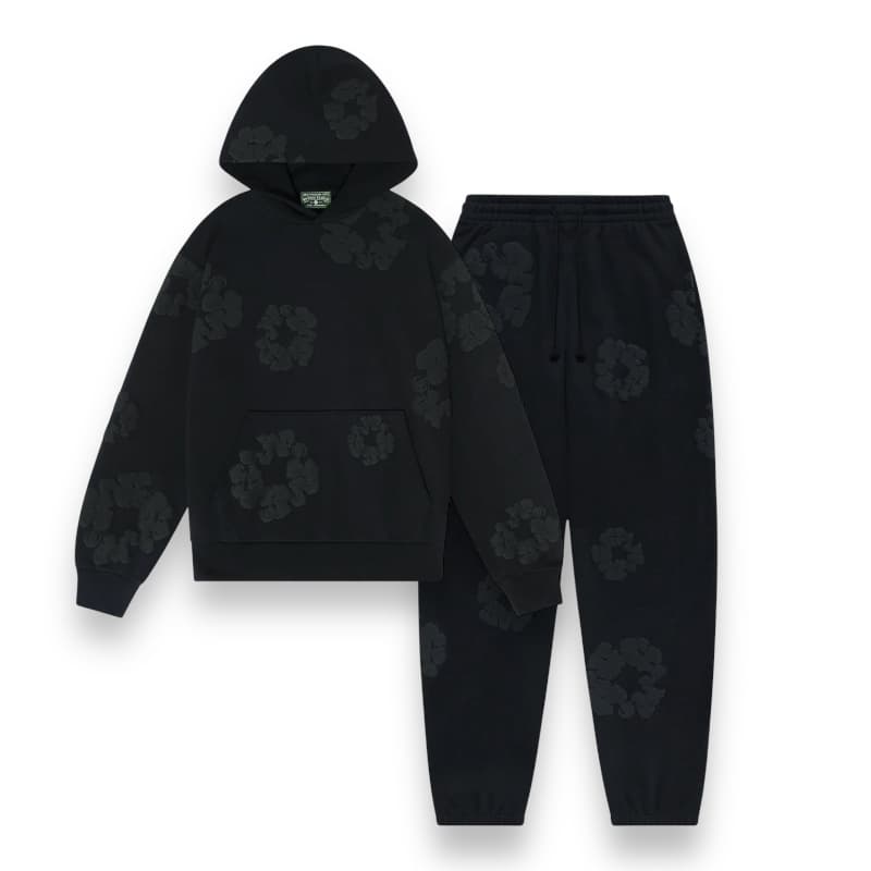 Denim Tears Tracksuit Black on Black