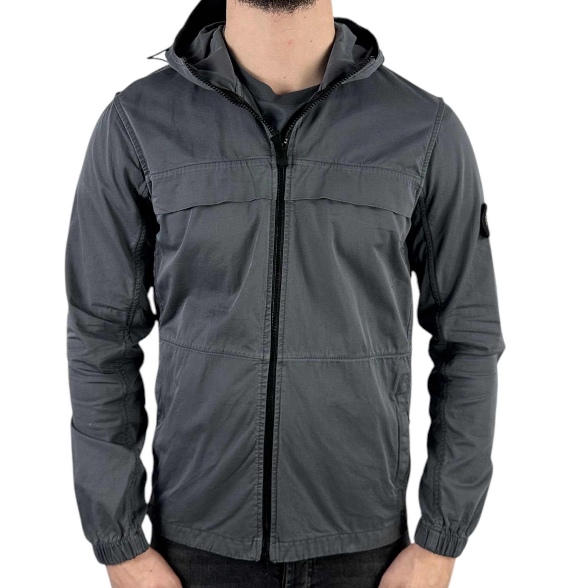 Stone Island Light Jacket Grey - Image 2