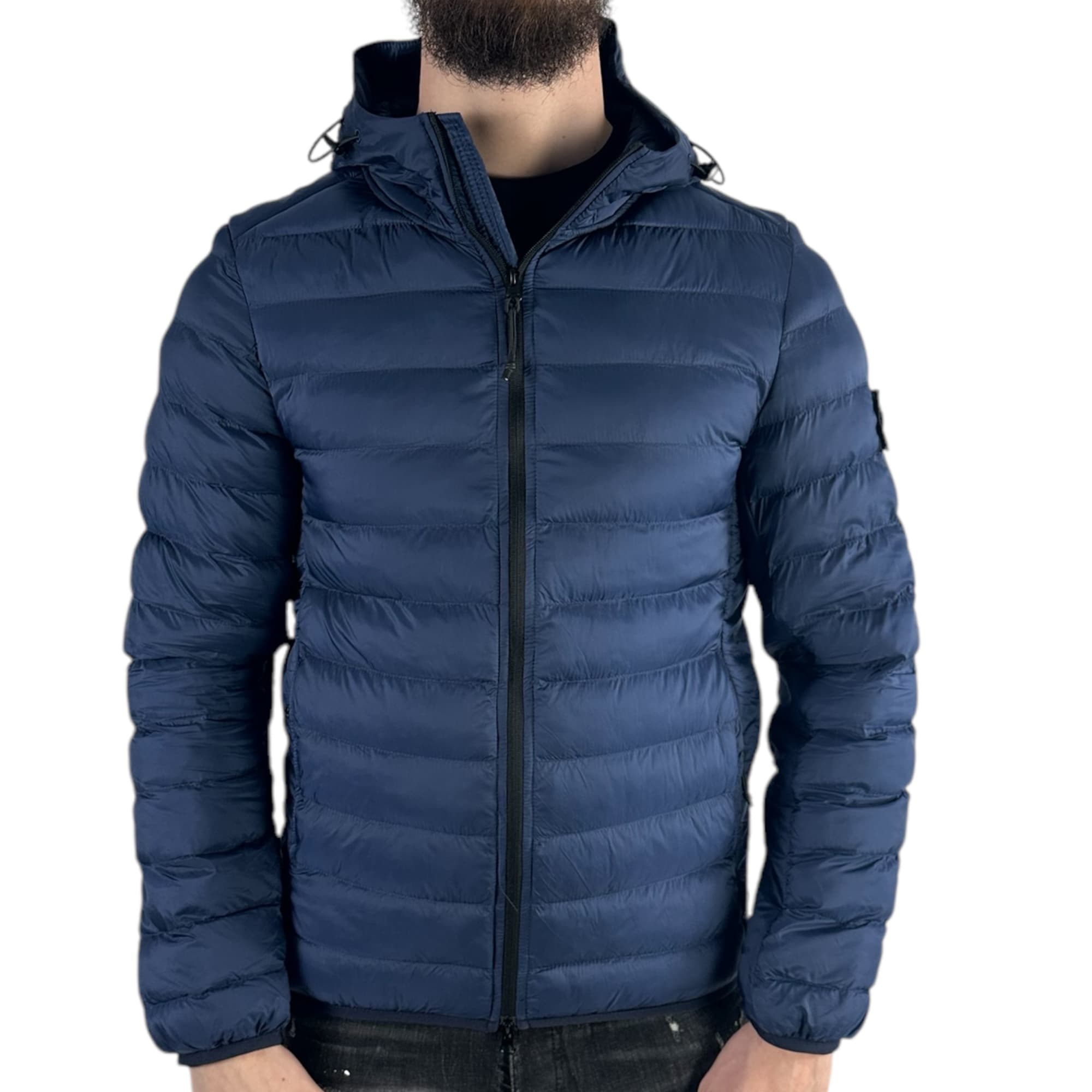 Stone Island Light Down-Jacket Blue