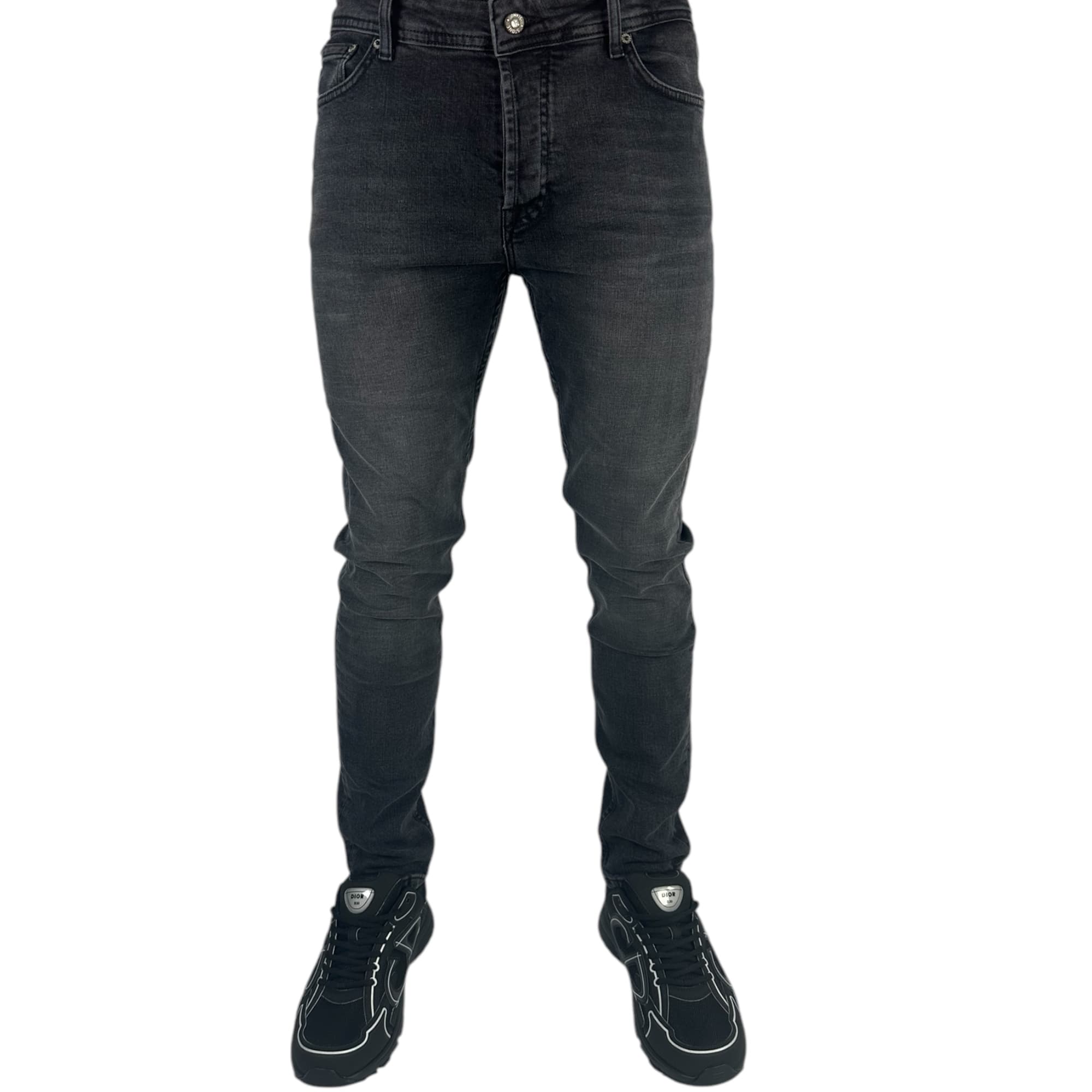 Stone Island Logo Jeans Black