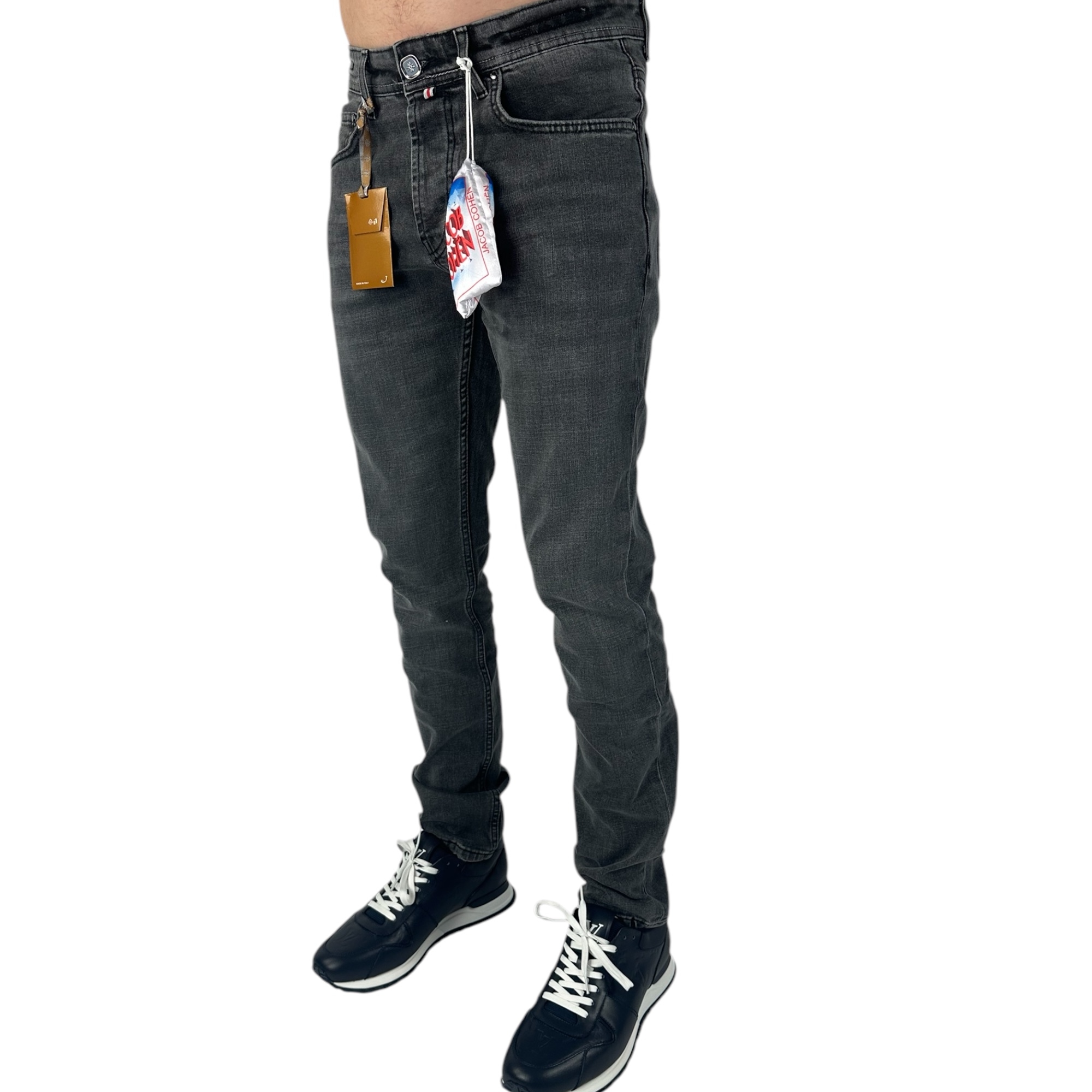 Jacob Cohën Jeans Car Logo Grey - Image 2