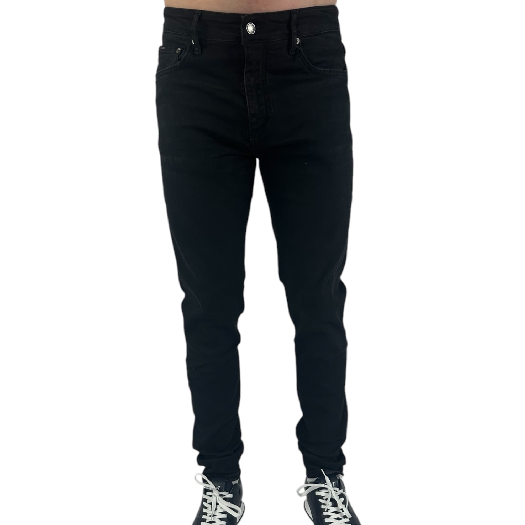 Dolce & Gabbana Jeans Plate Logo Black