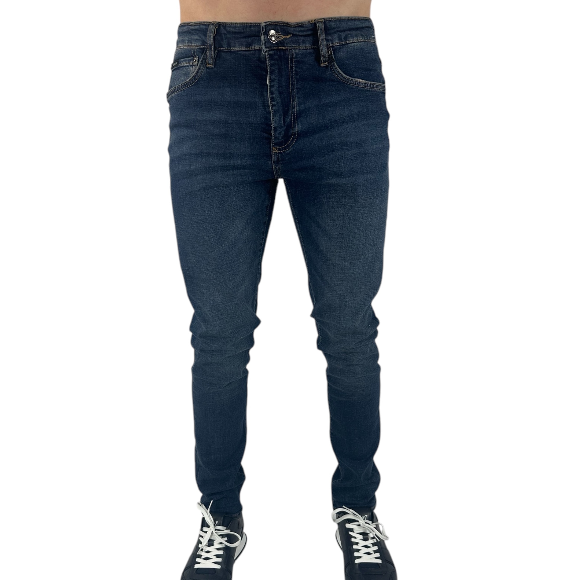 Dolce & Gabbana Jeans Plate Logo Blue