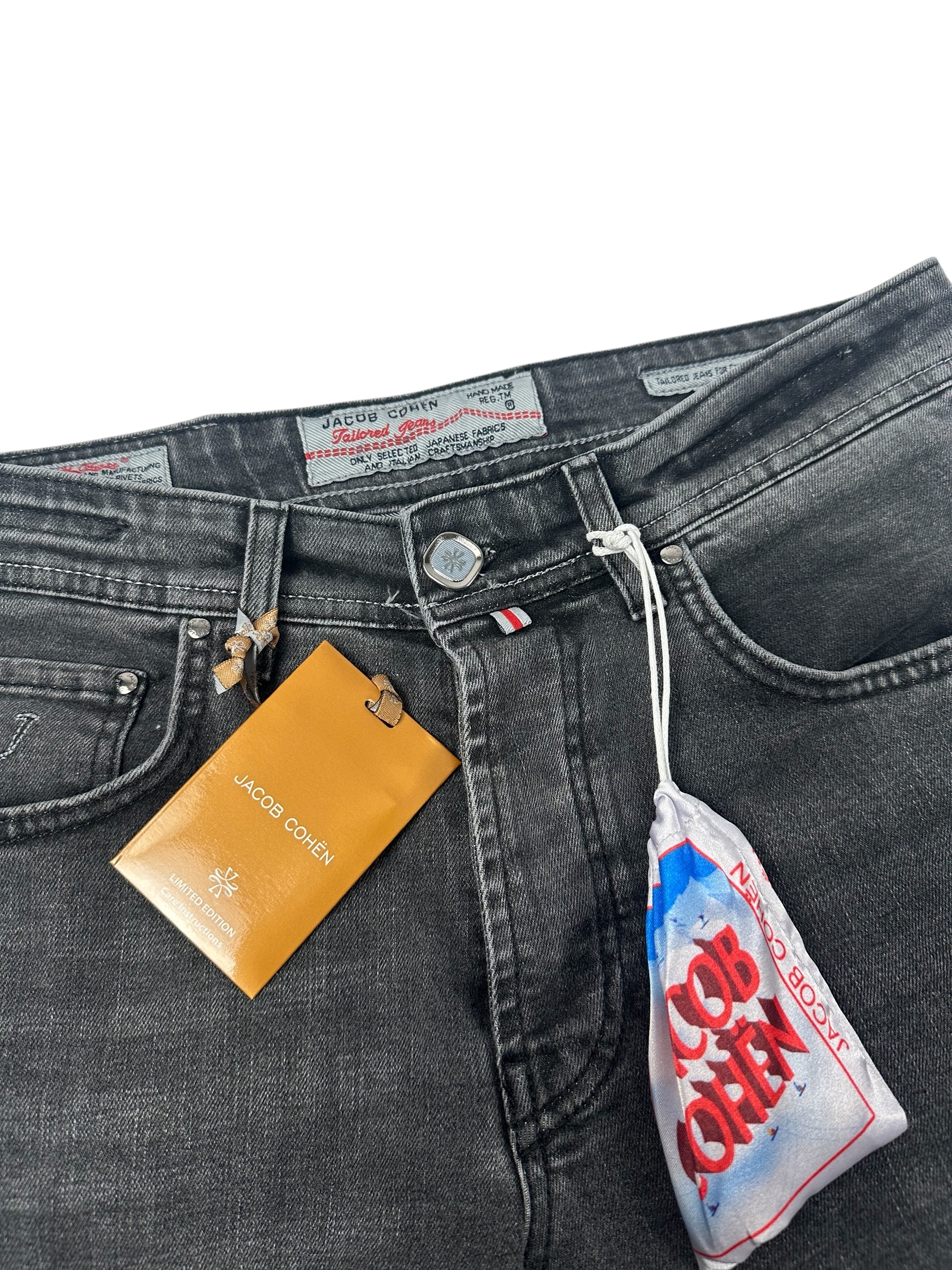 Jacob Cohën Jeans Car Logo Grey - Image 4