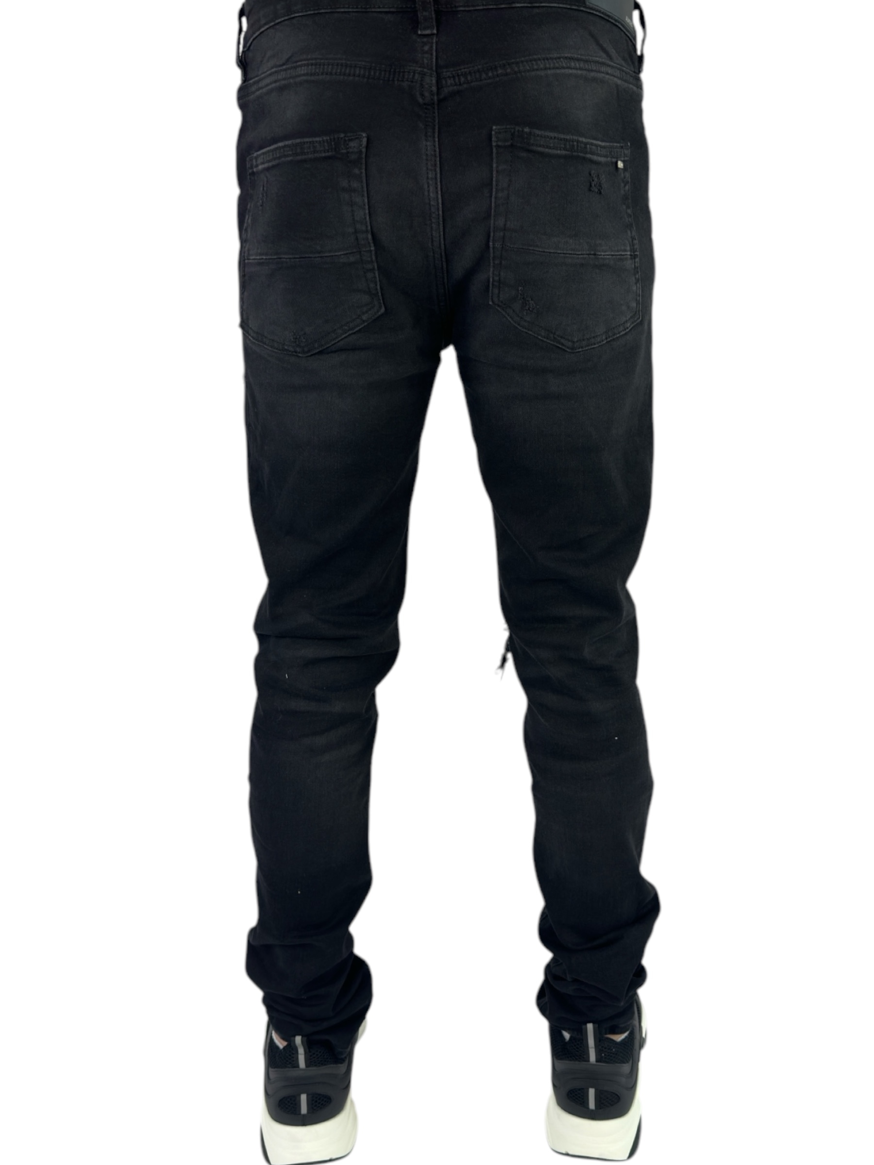 Amiri jeans Grey Patch Black - Image 3