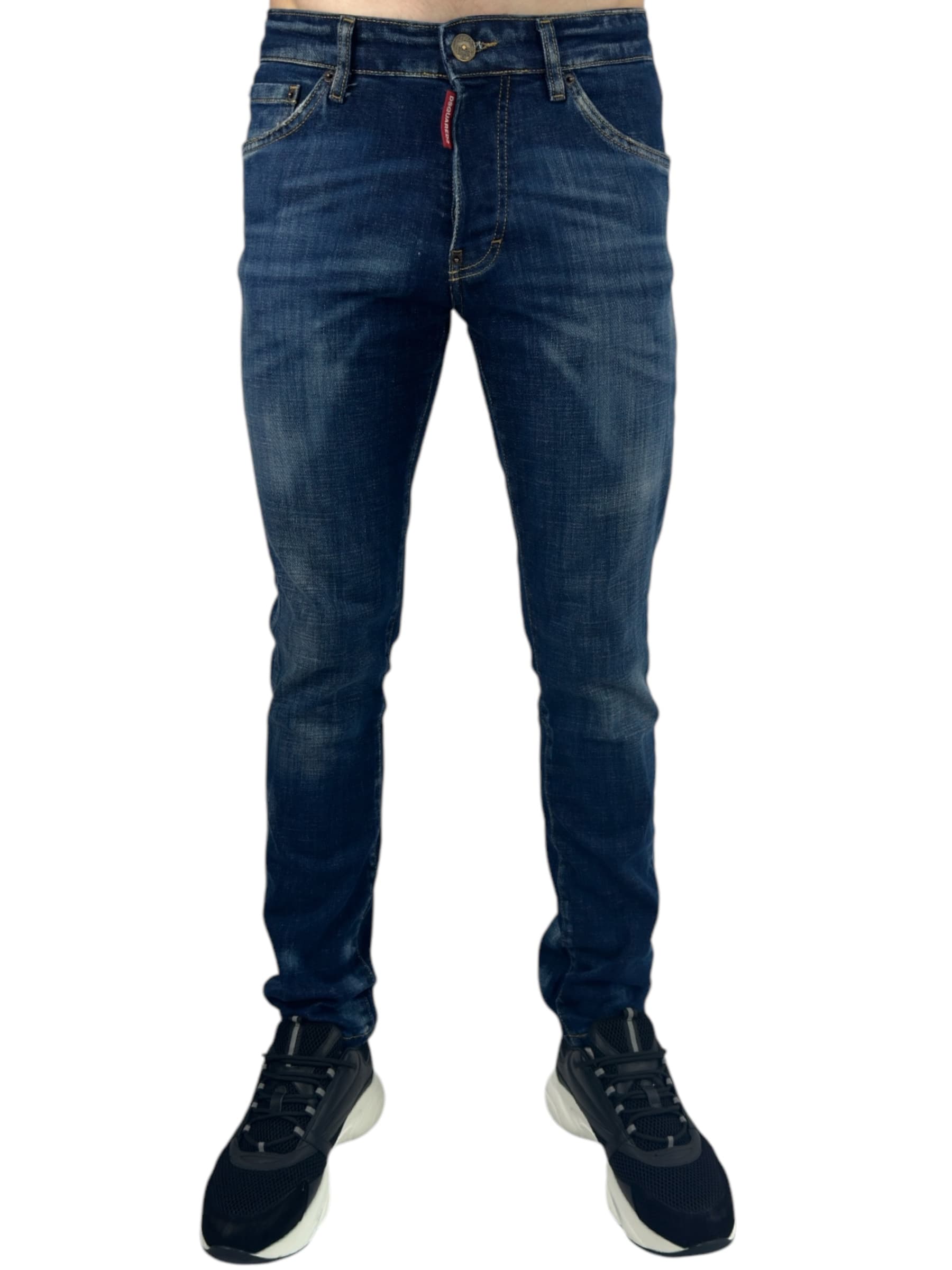 Dsq2 Jeans Canada Patch Blue
