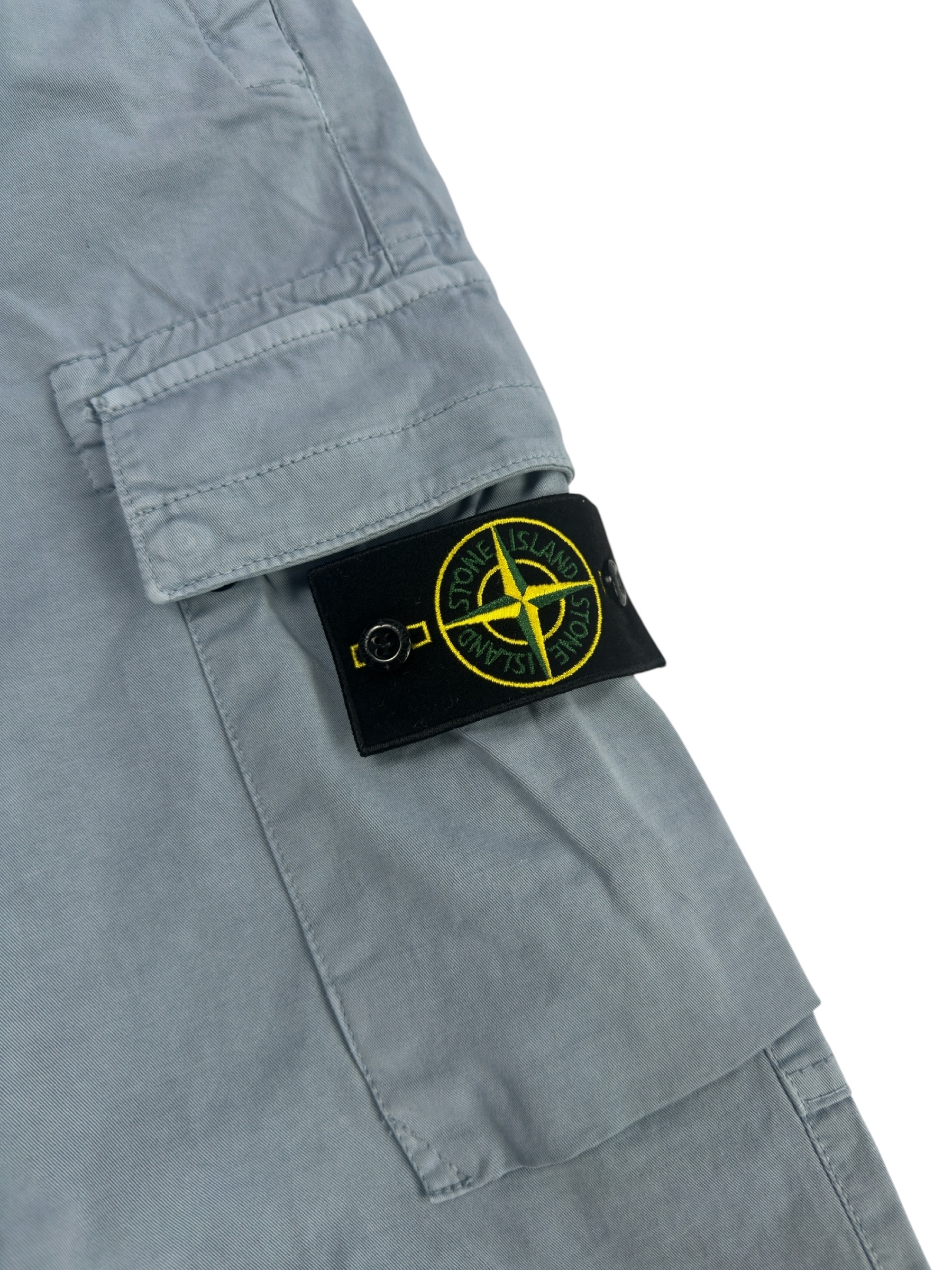 Stone Island Cargo Pants Sky Blue - Image 4