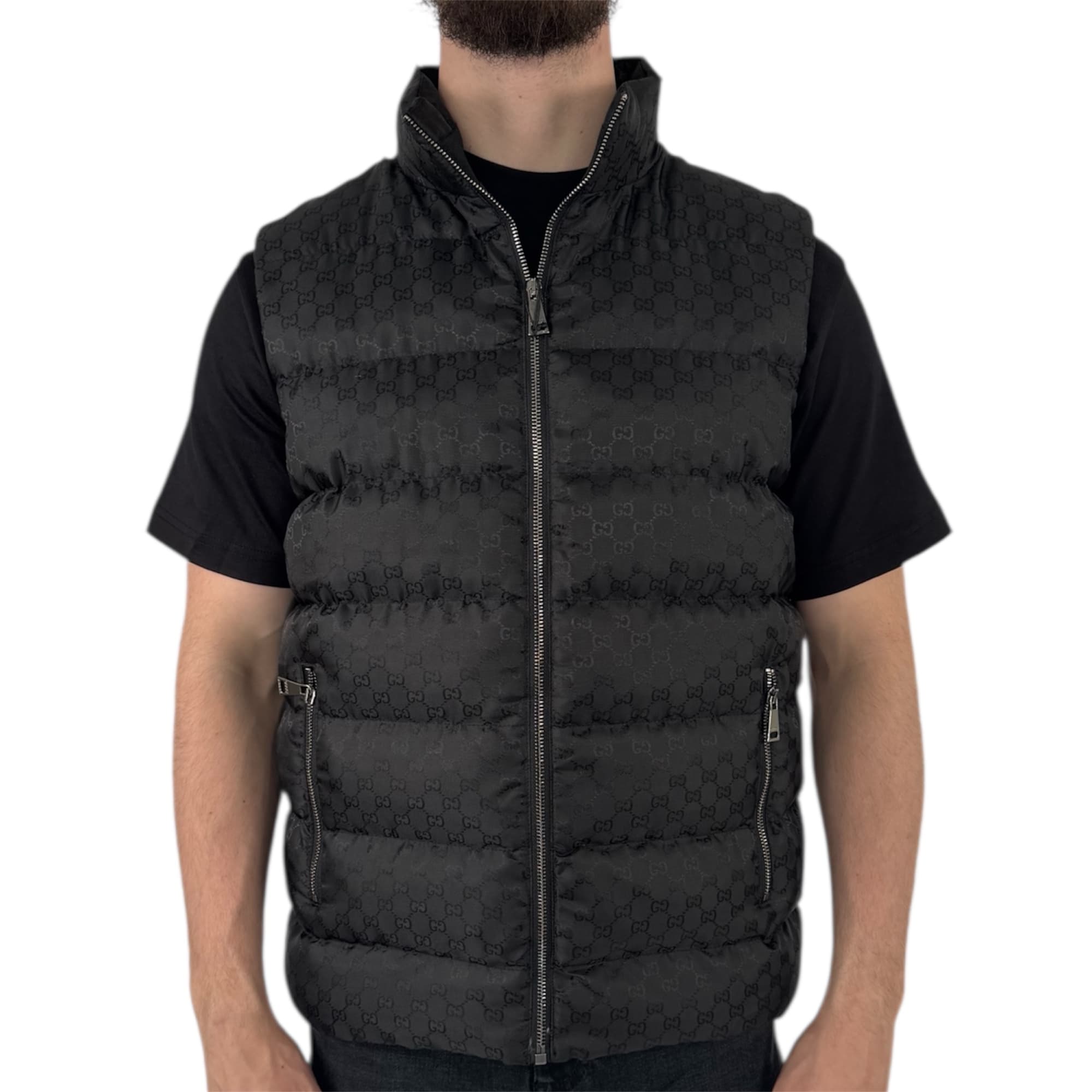 Gucci Monogram BodyWarmer Black