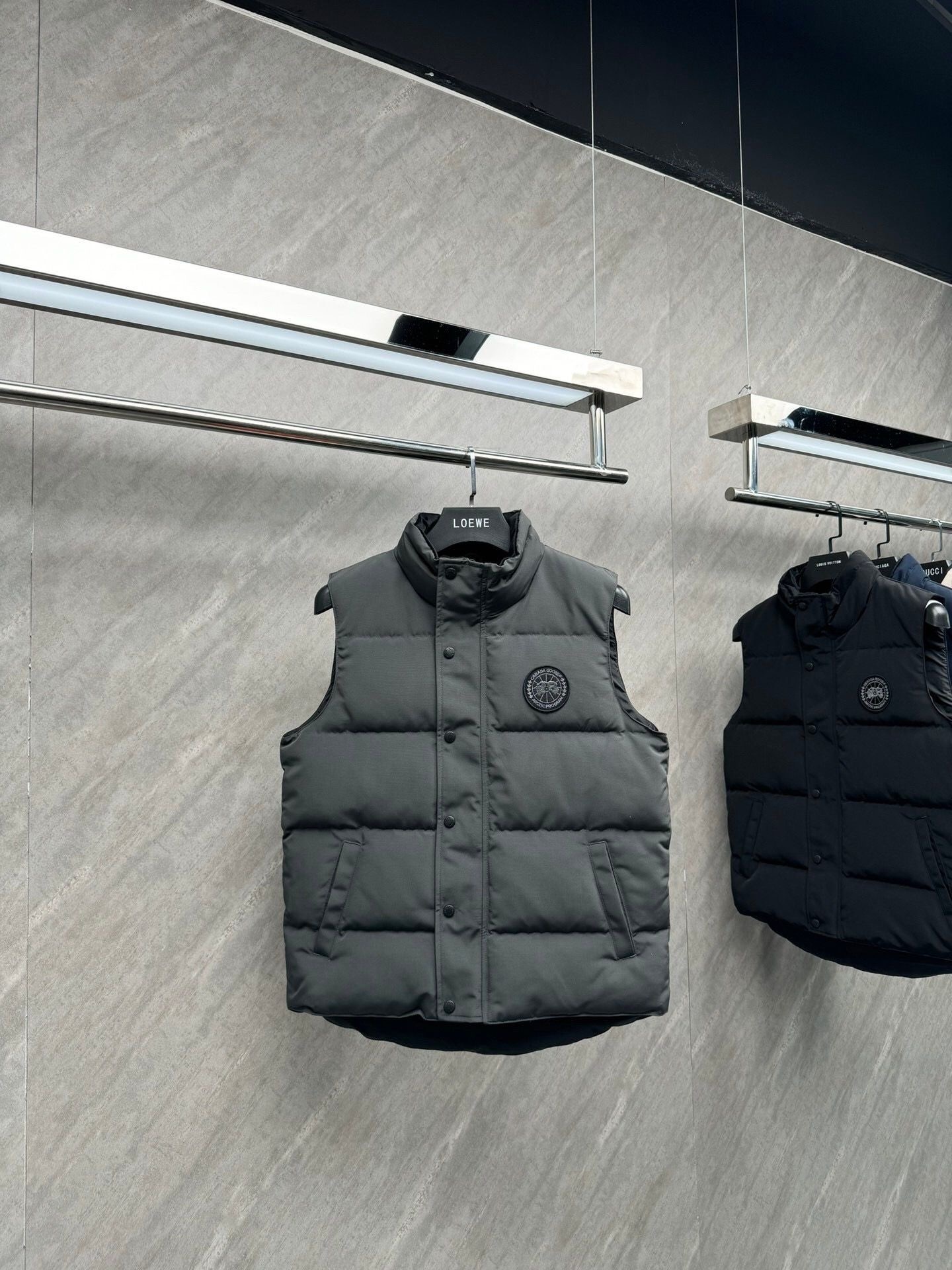 Canada Goose Freestyle Bodywarmer Grey Logo