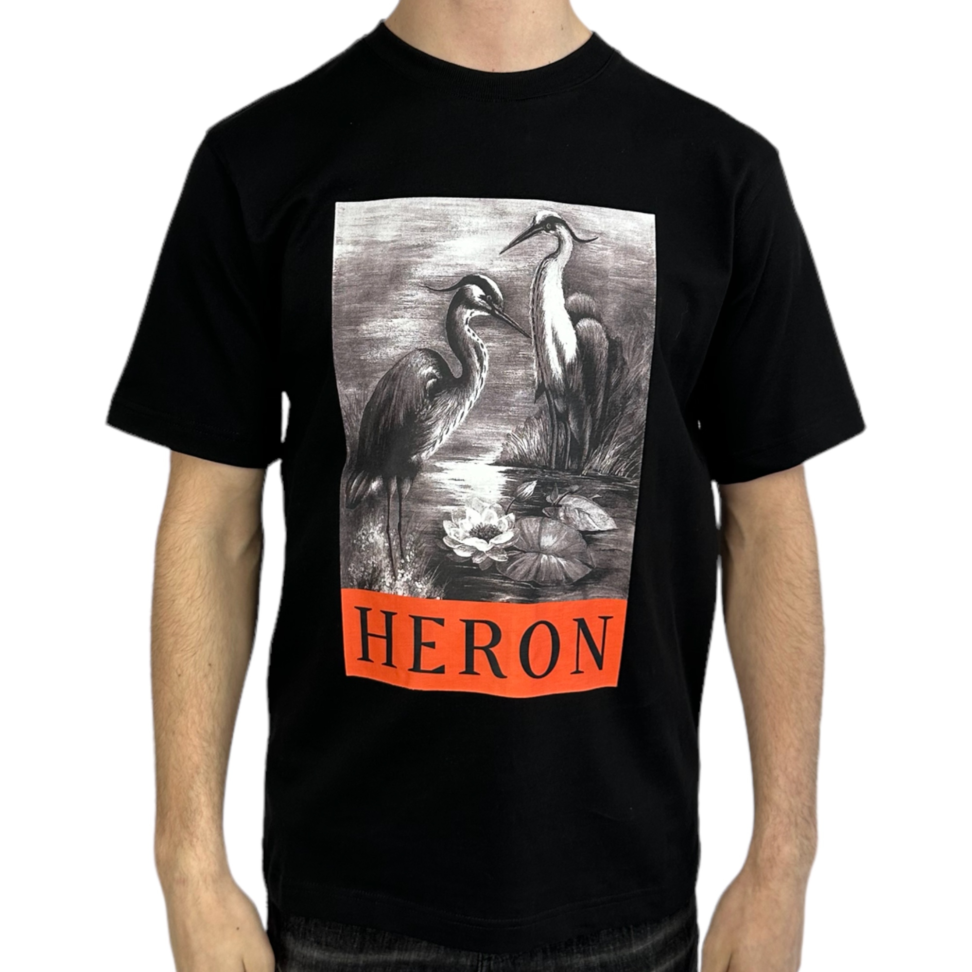 Heron Preston T-shirt Heron Bird Black - Image 1