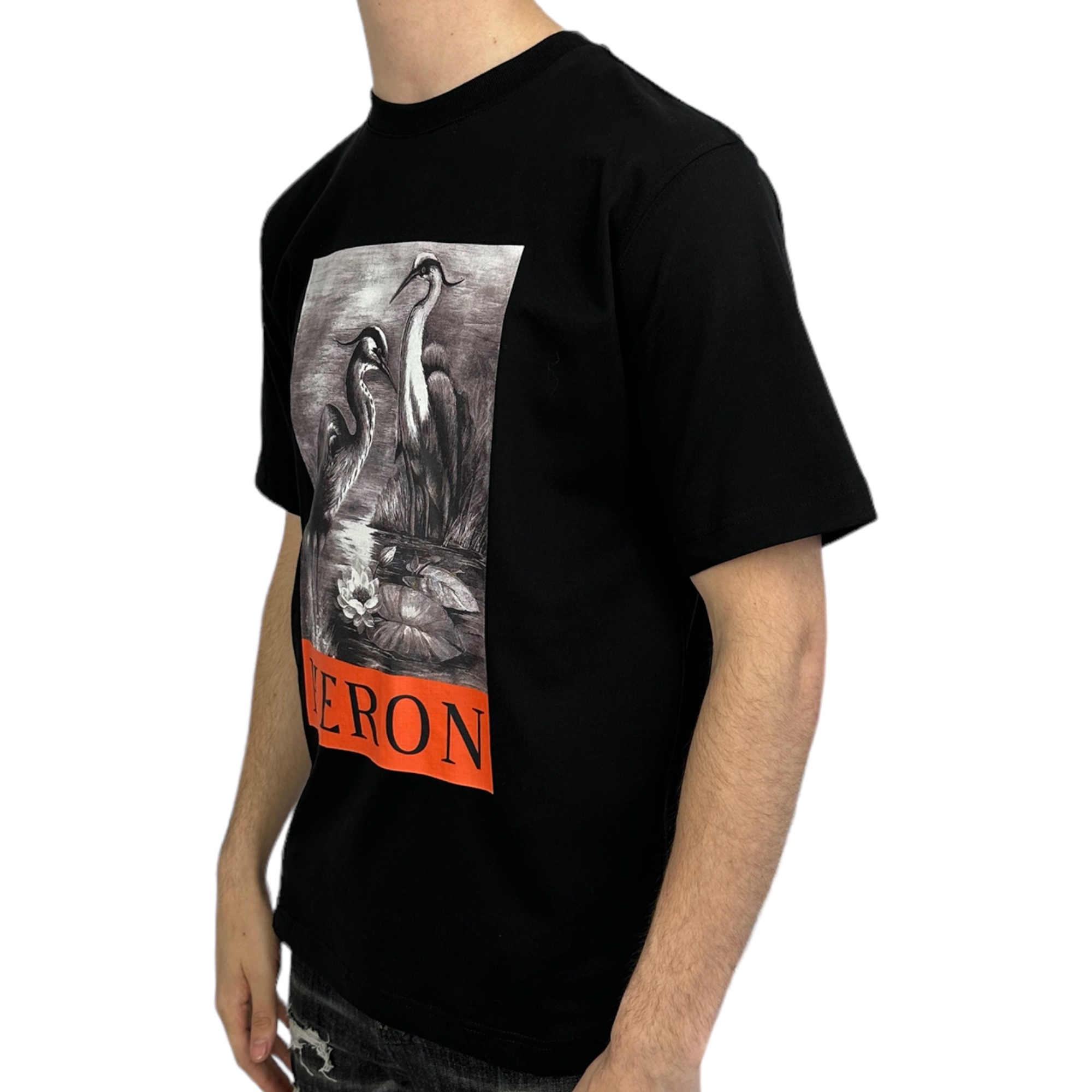 Heron Preston T-shirt Heron Bird Black - Image 2