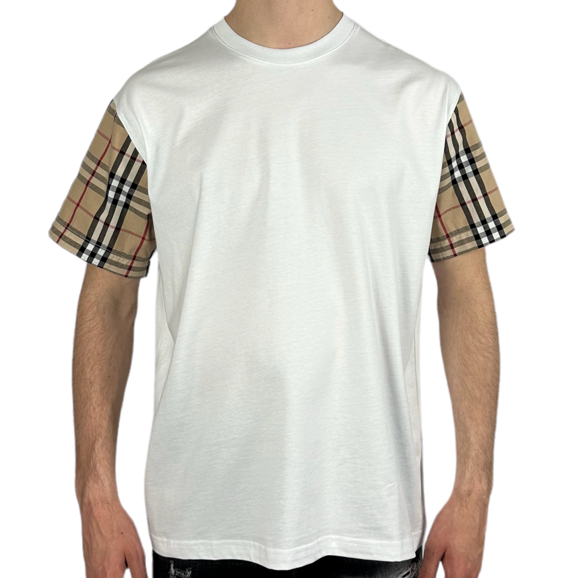 Burberry T-shirt Sleeve White