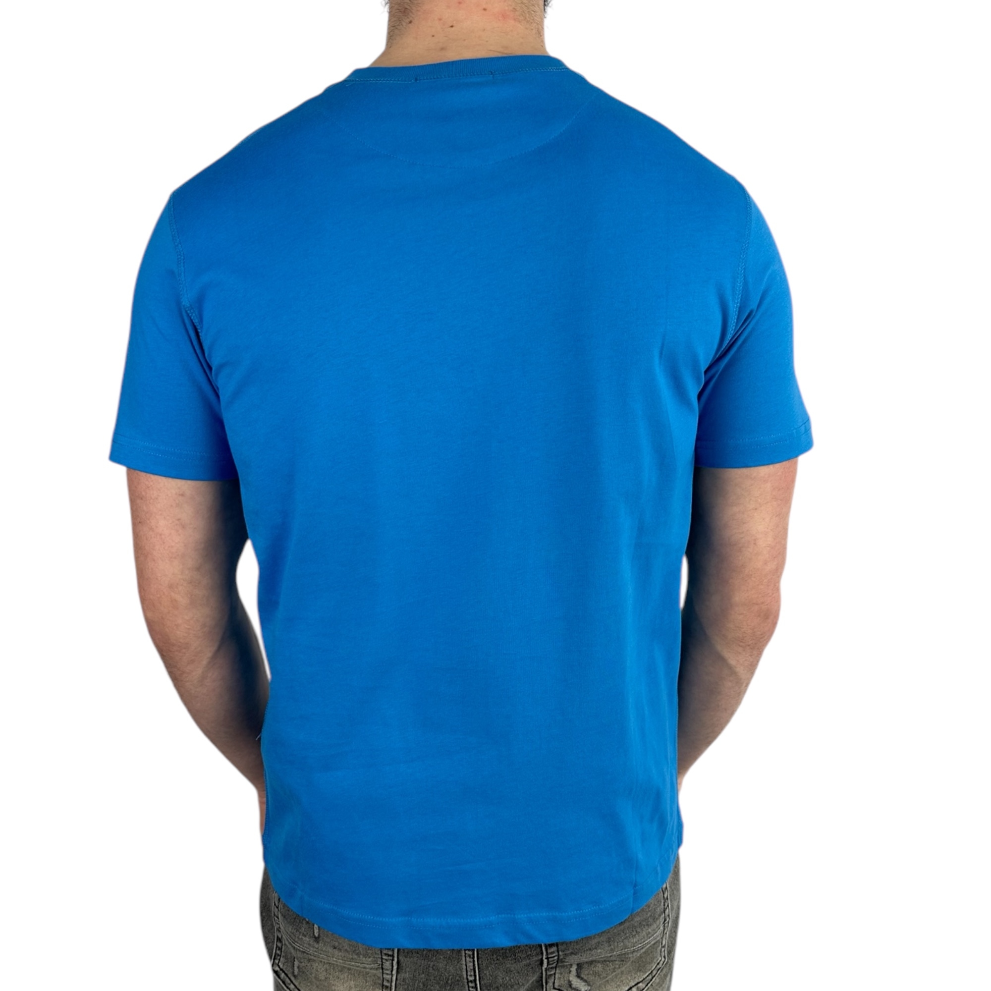 Stone Island T-shirt Ghost Ocean Blue - Image 3