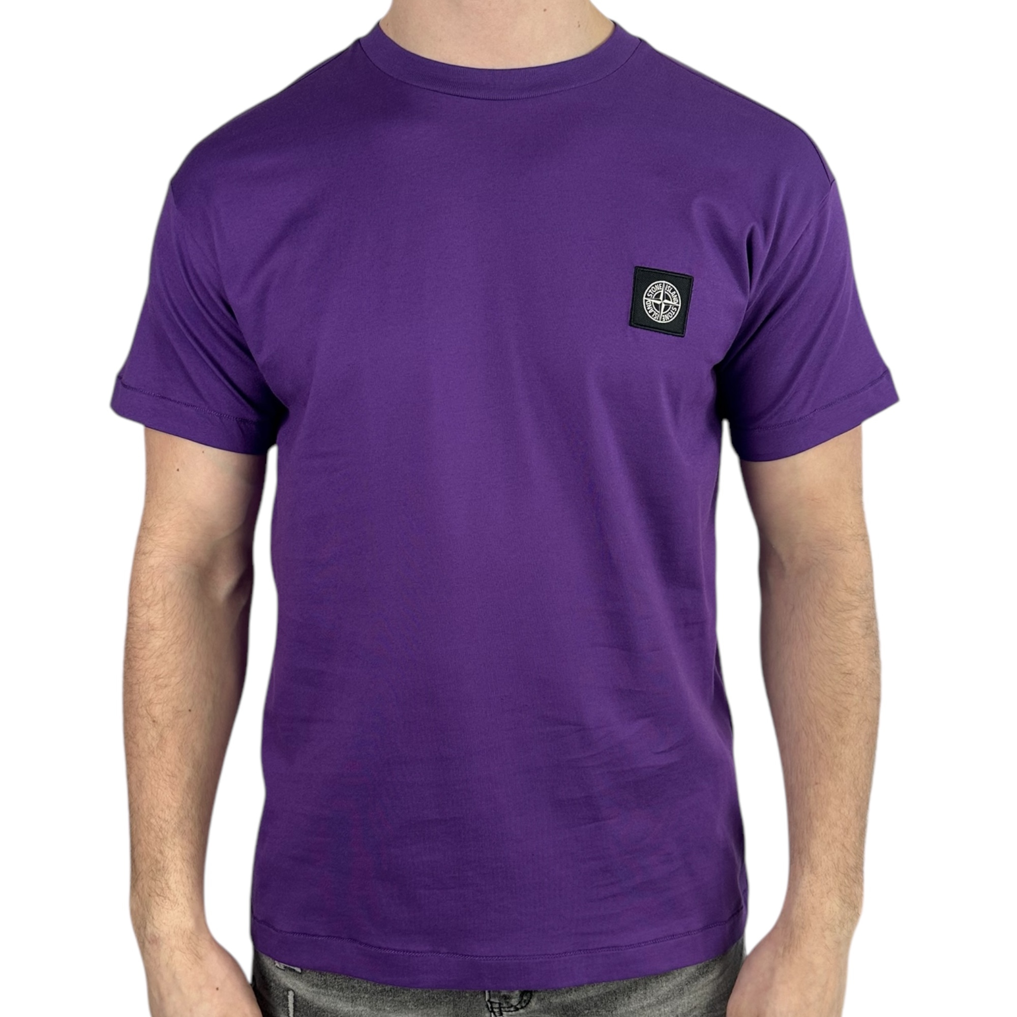 Stone Island T-shirt Classic Purple