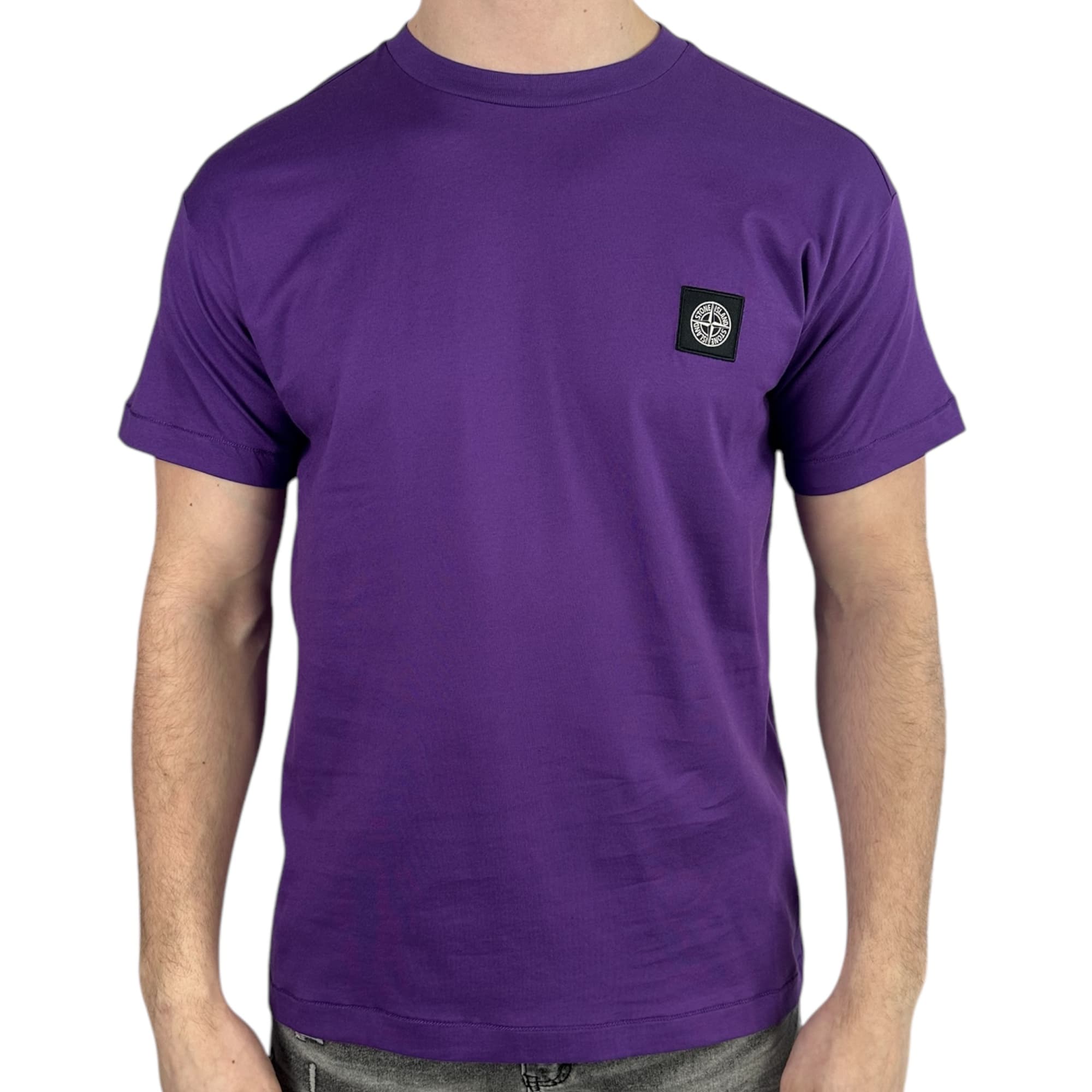Stone Island T-shirt Classic Purple