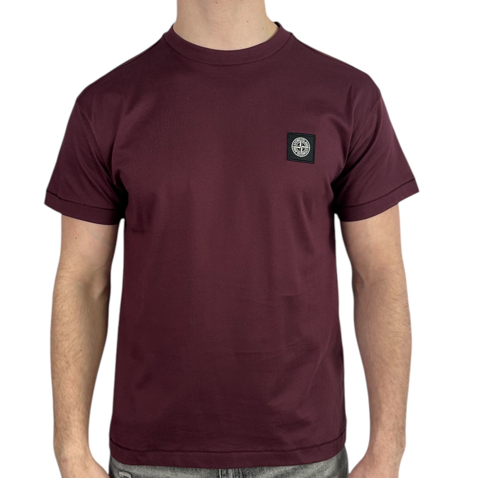 Stone Island T-shirt Classic Bordeaux