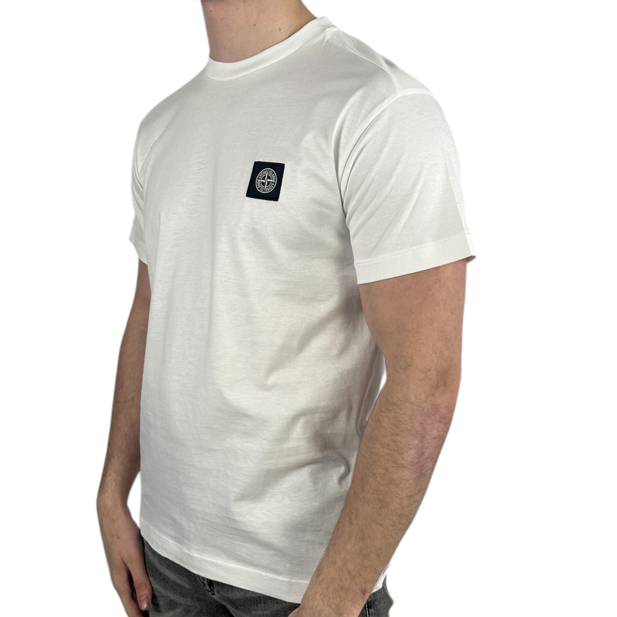 Stone Island T-shirt Classic White - Image 2