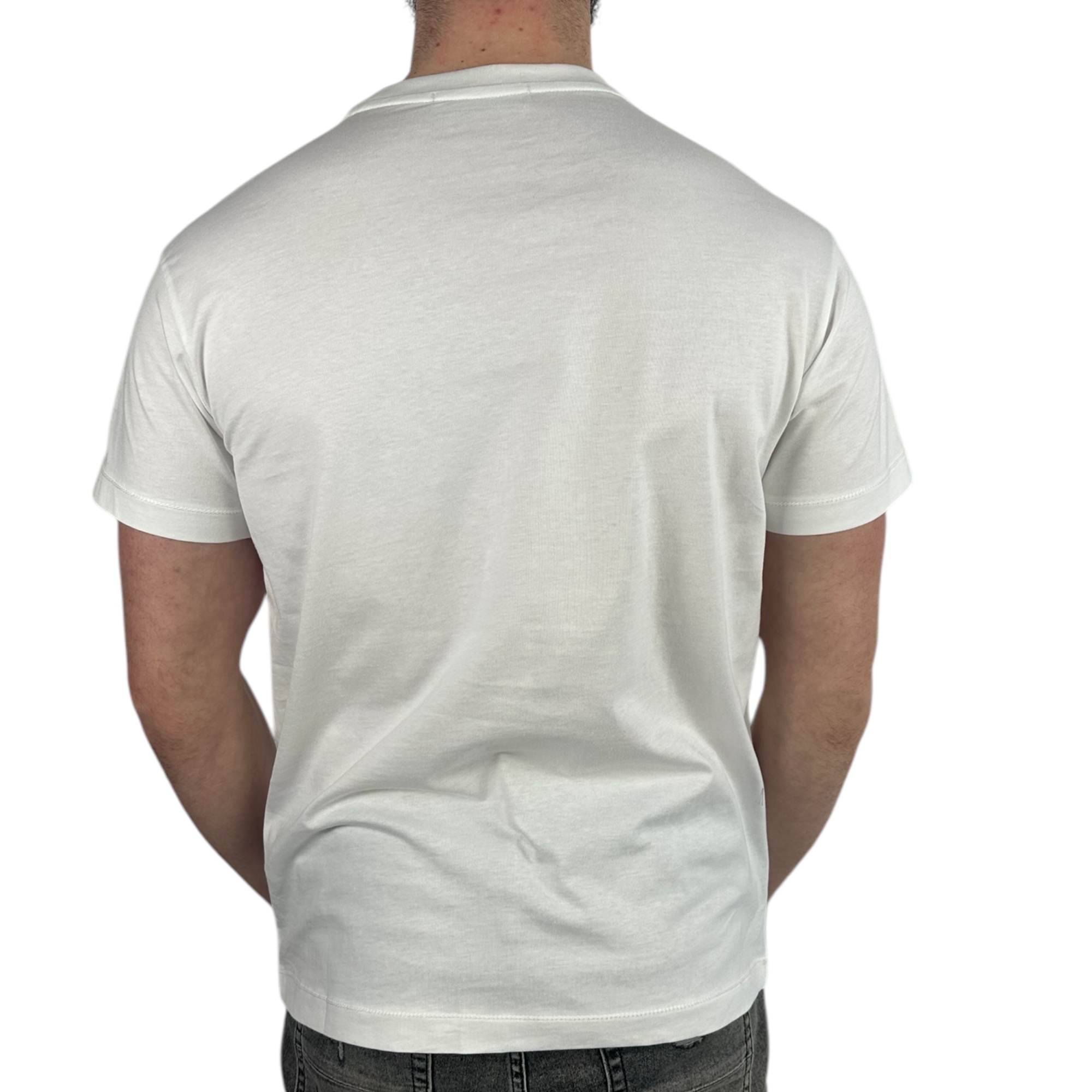 Stone Island T-shirt Classic White - Image 3