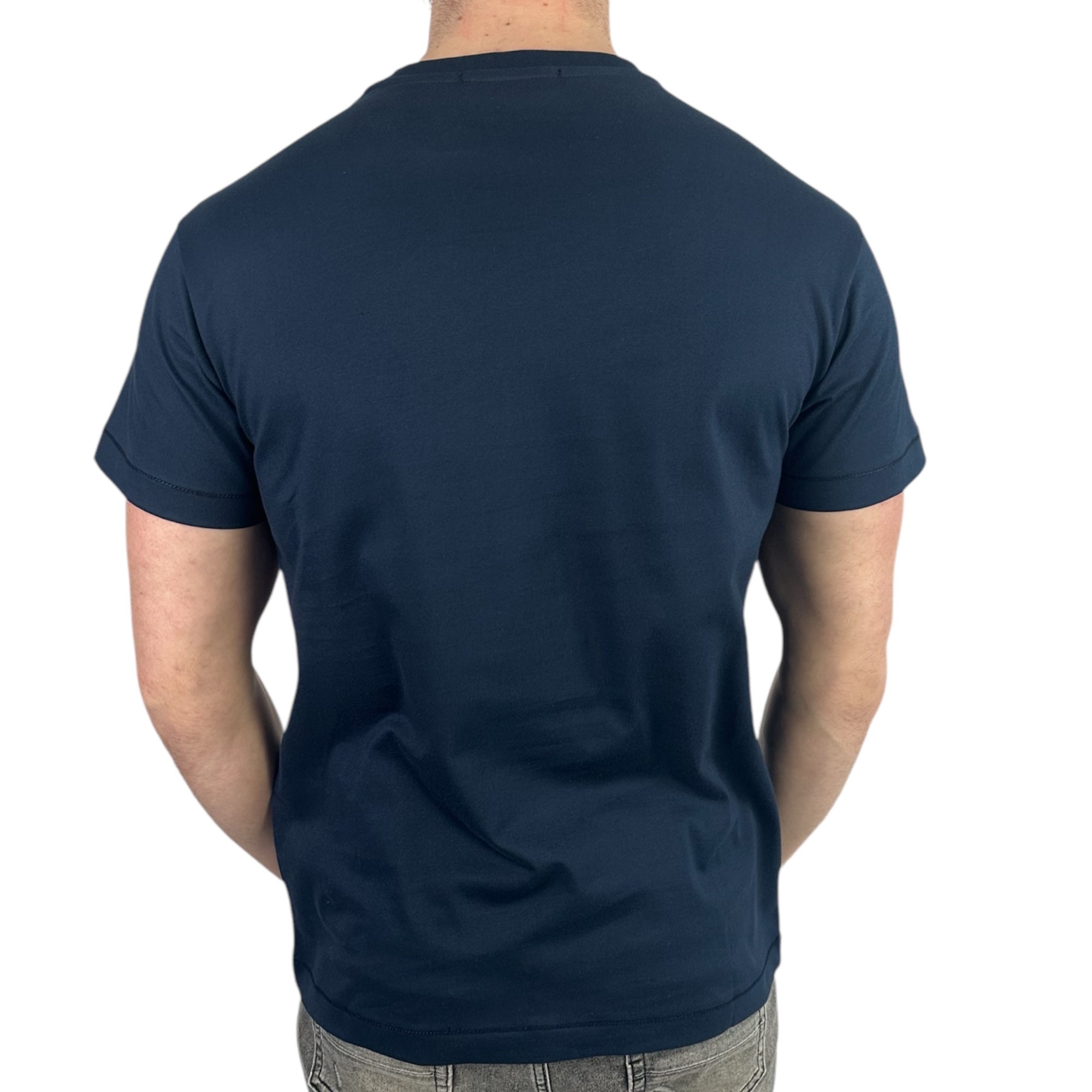 Stone Island T-shirt Classic Navy Blue - Image 3
