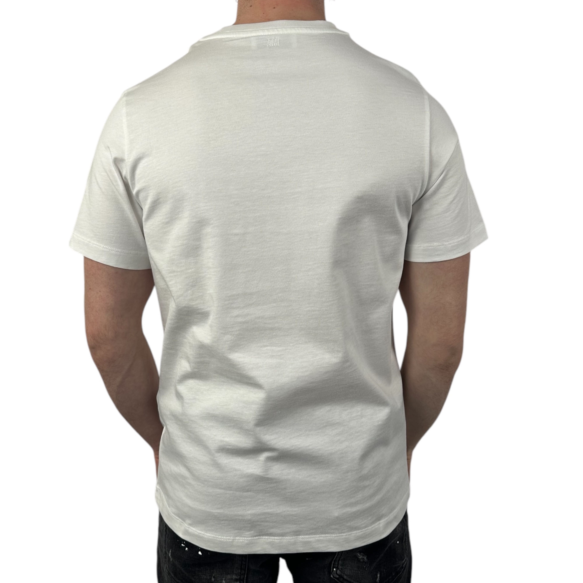 Ami Paris T-shirt De Coef White - Image 3