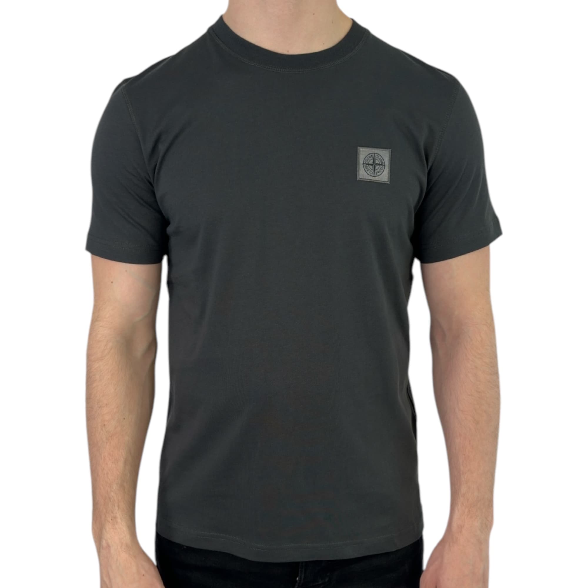 Stone Island T-shirt Ghost Antraciet