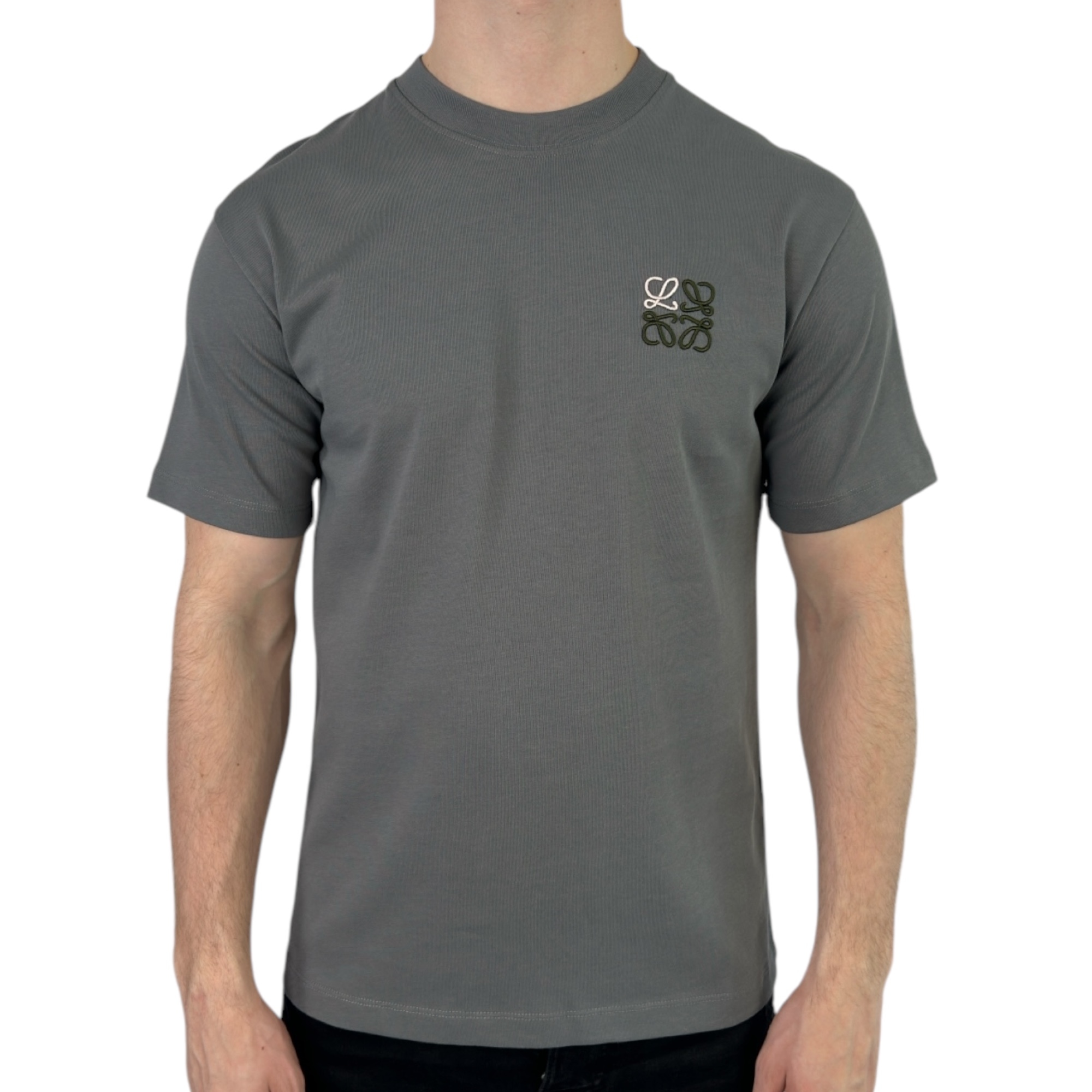 Loewe T-shirt Small Logo Antraciet