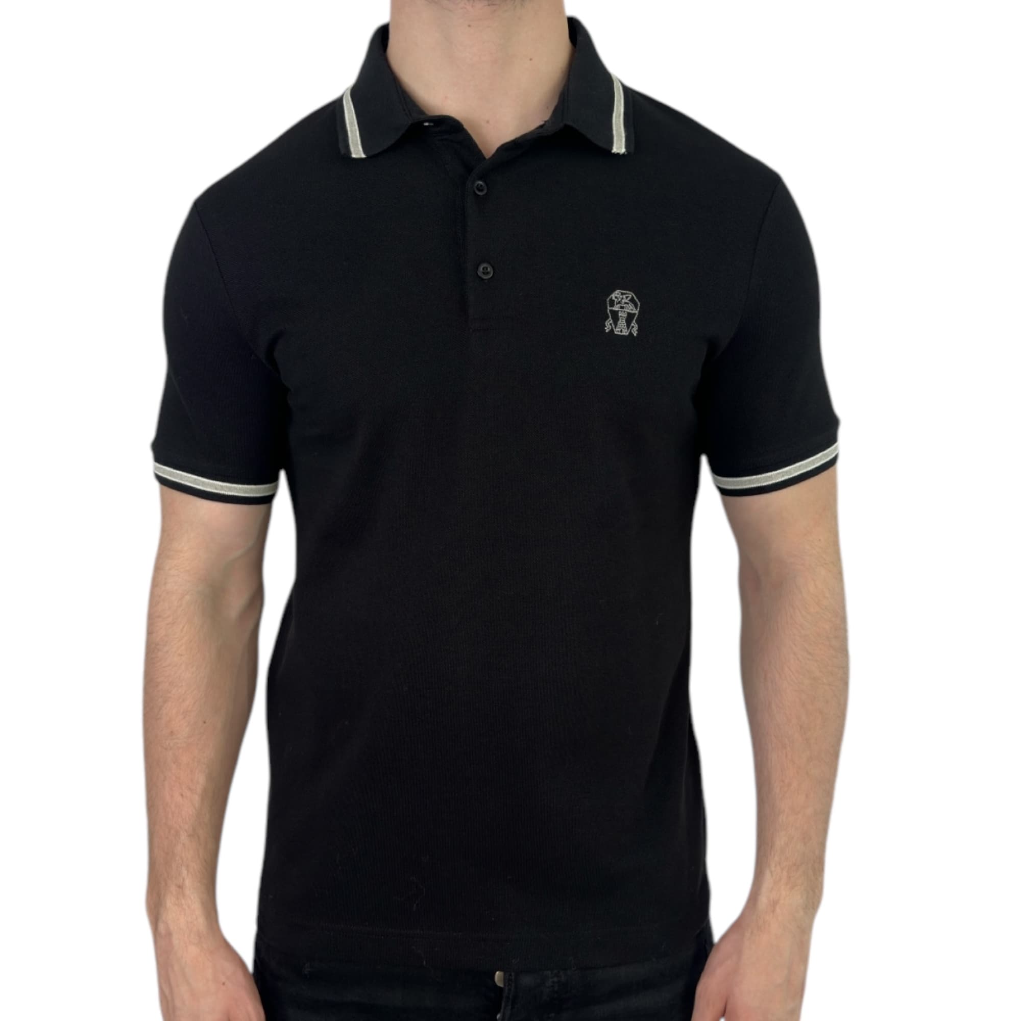 Brunello Cucinelli Polo Black