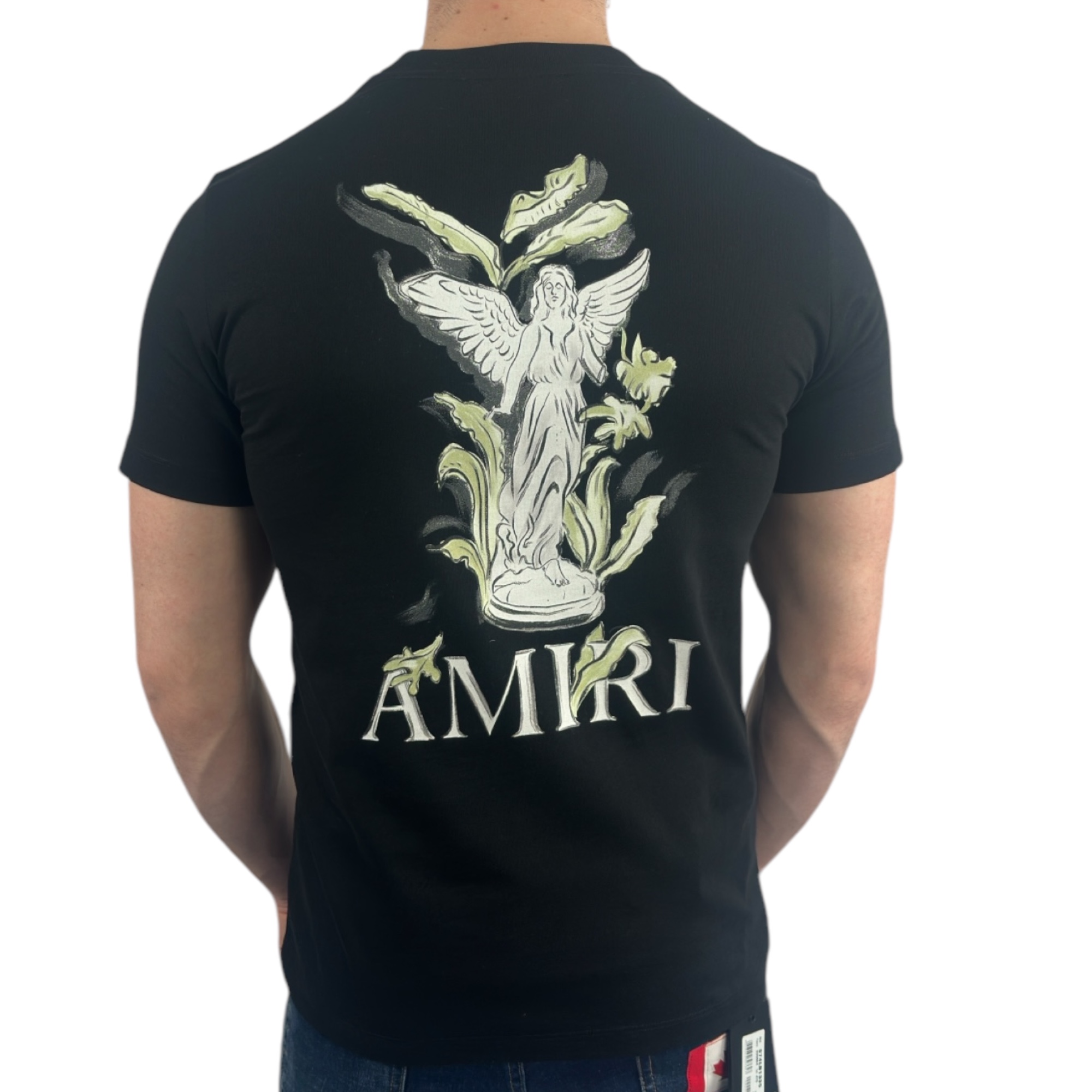 Amiri T-shirt Angle Black - Image 3