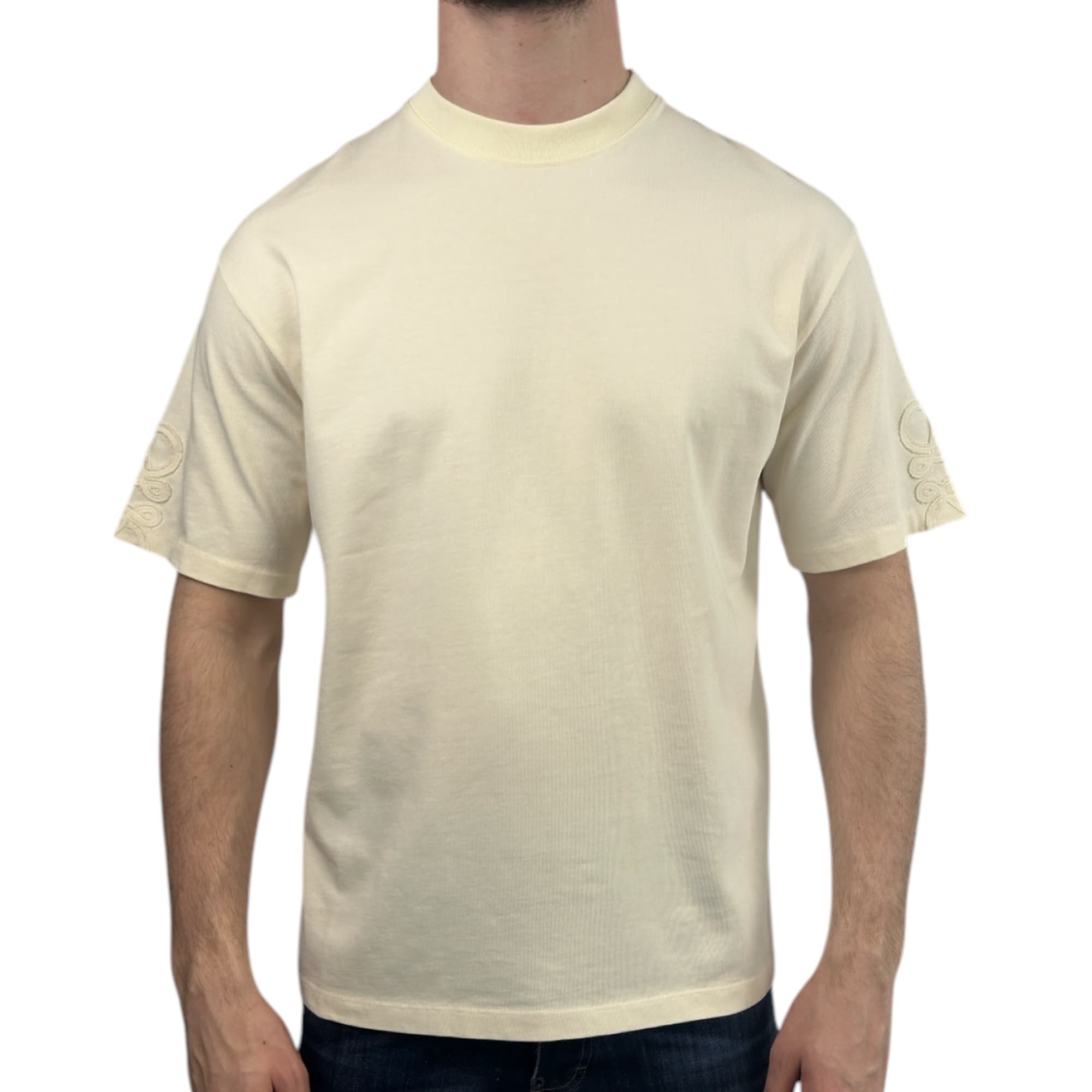 Loewe T-shirt Arm Logo Crème
