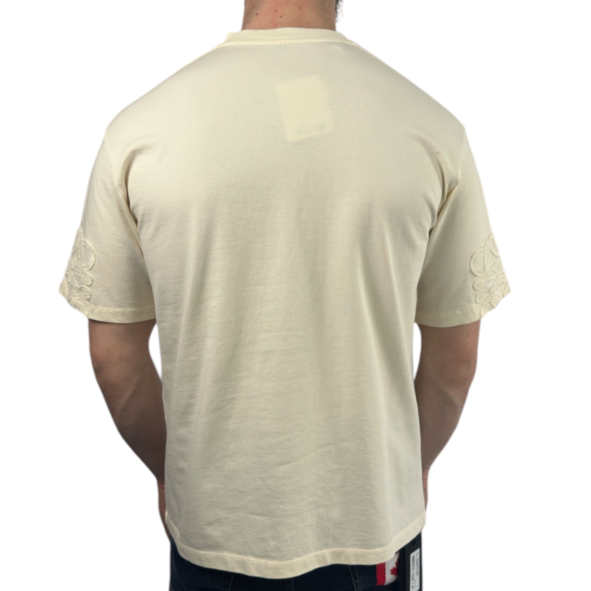 Loewe T-shirt Arm Logo Crème - Image 3