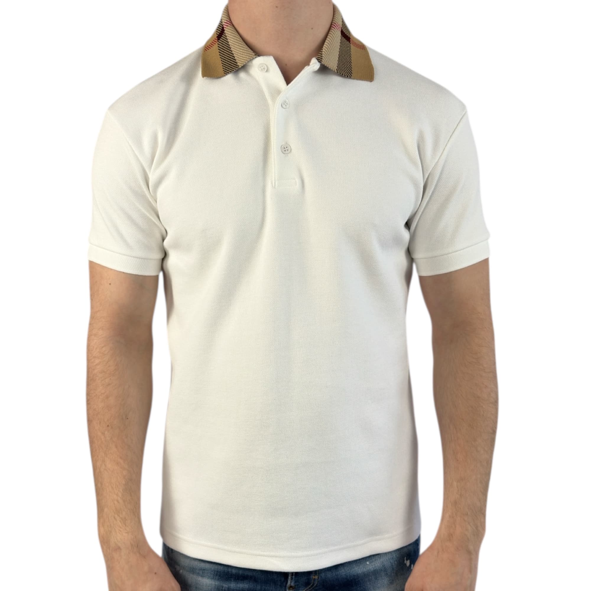 Burberry Cody Polo White