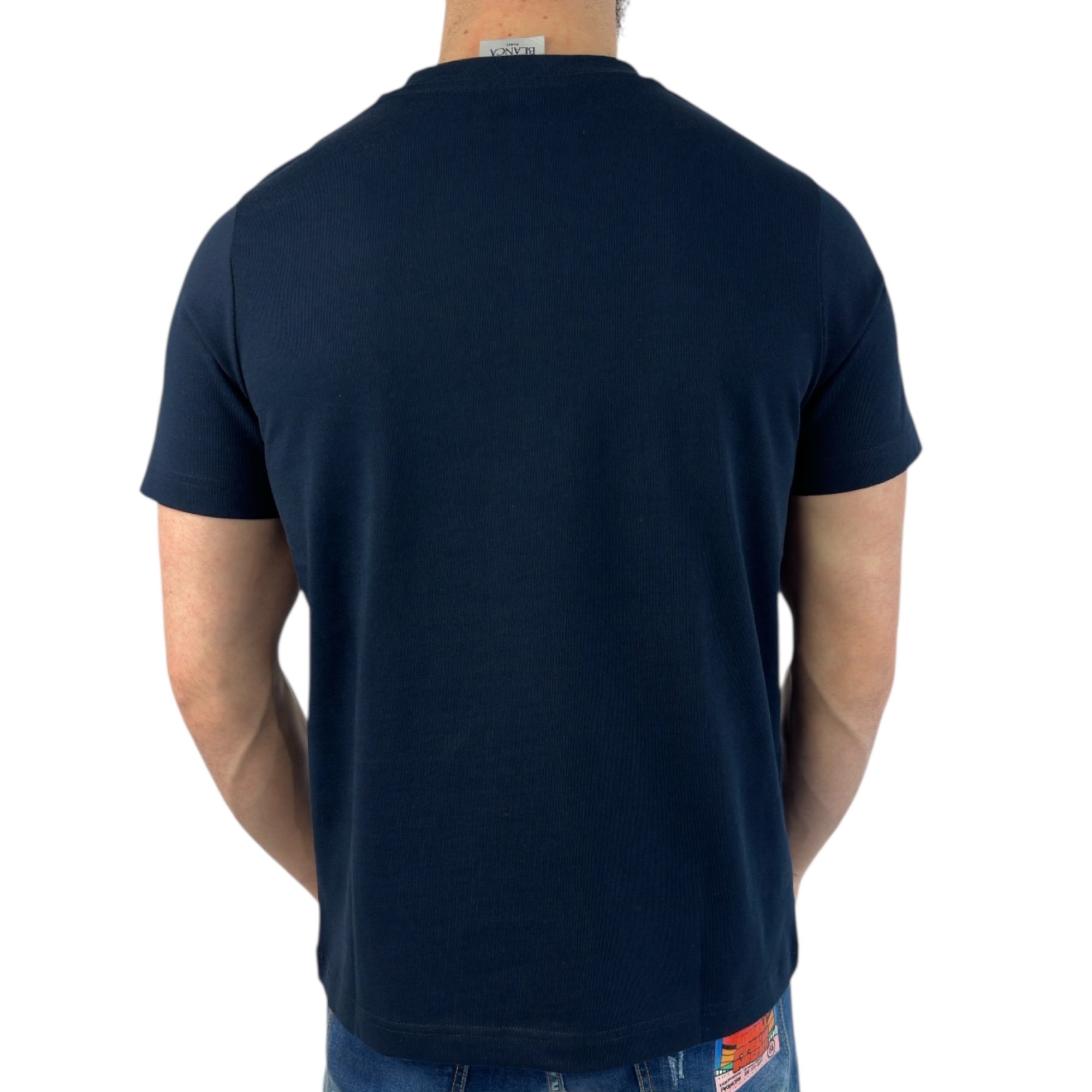 Casablanca T-shirt Ocean Blue - Image 3