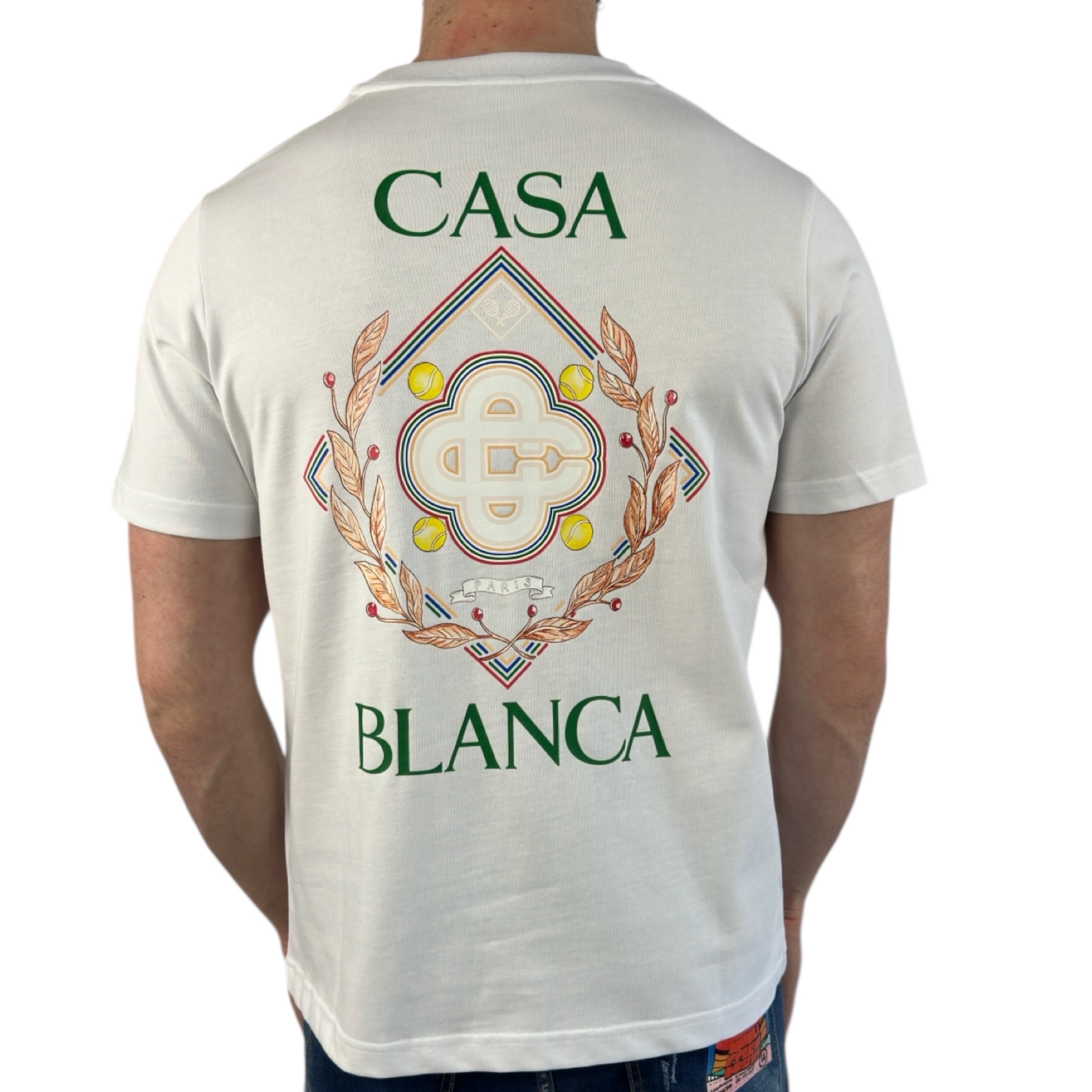 Casablanca T-shirt Paris White - Image 3