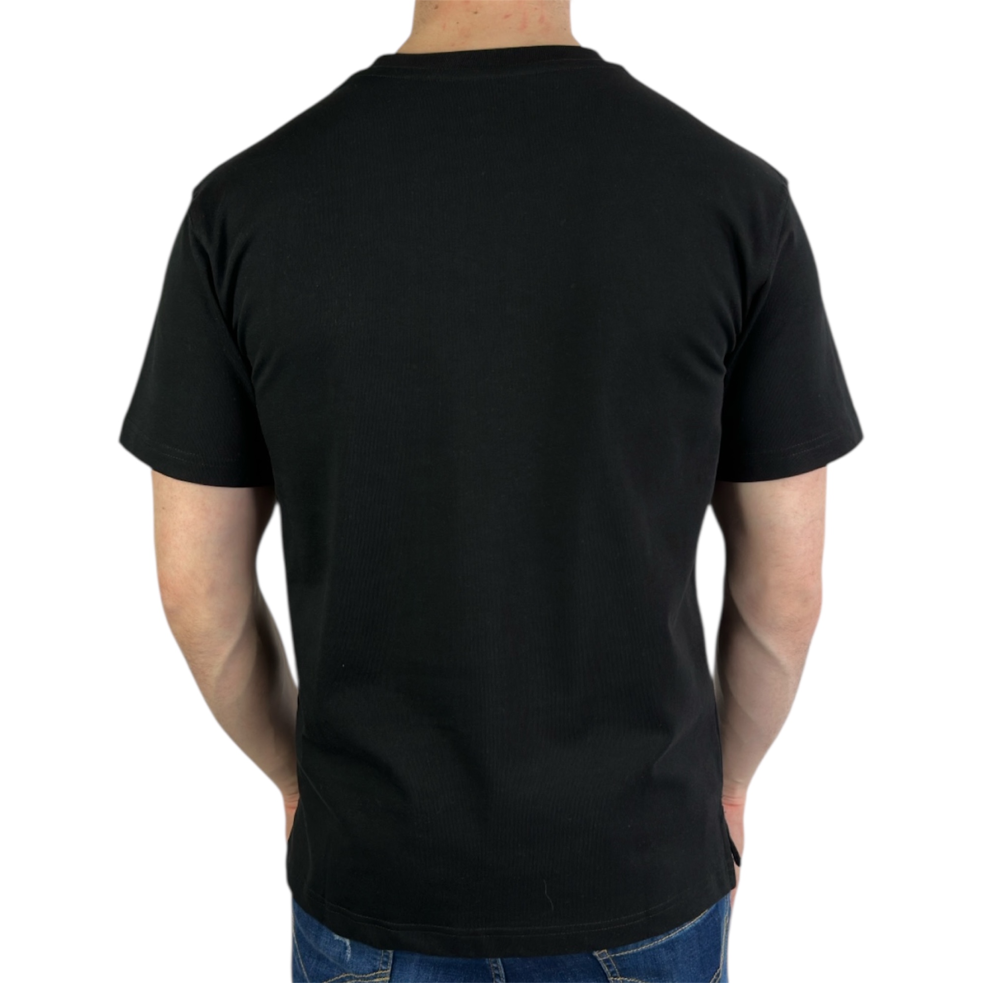 Hermes T-shirt Logo Print Black - Image 3
