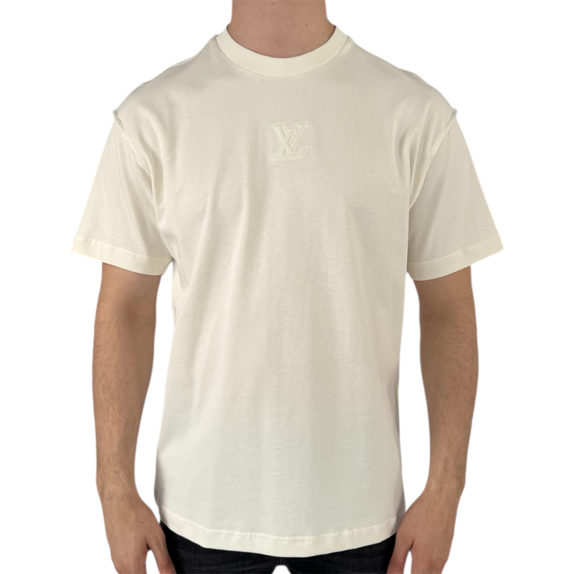 Louis Vuitton T-shirt Embossed White