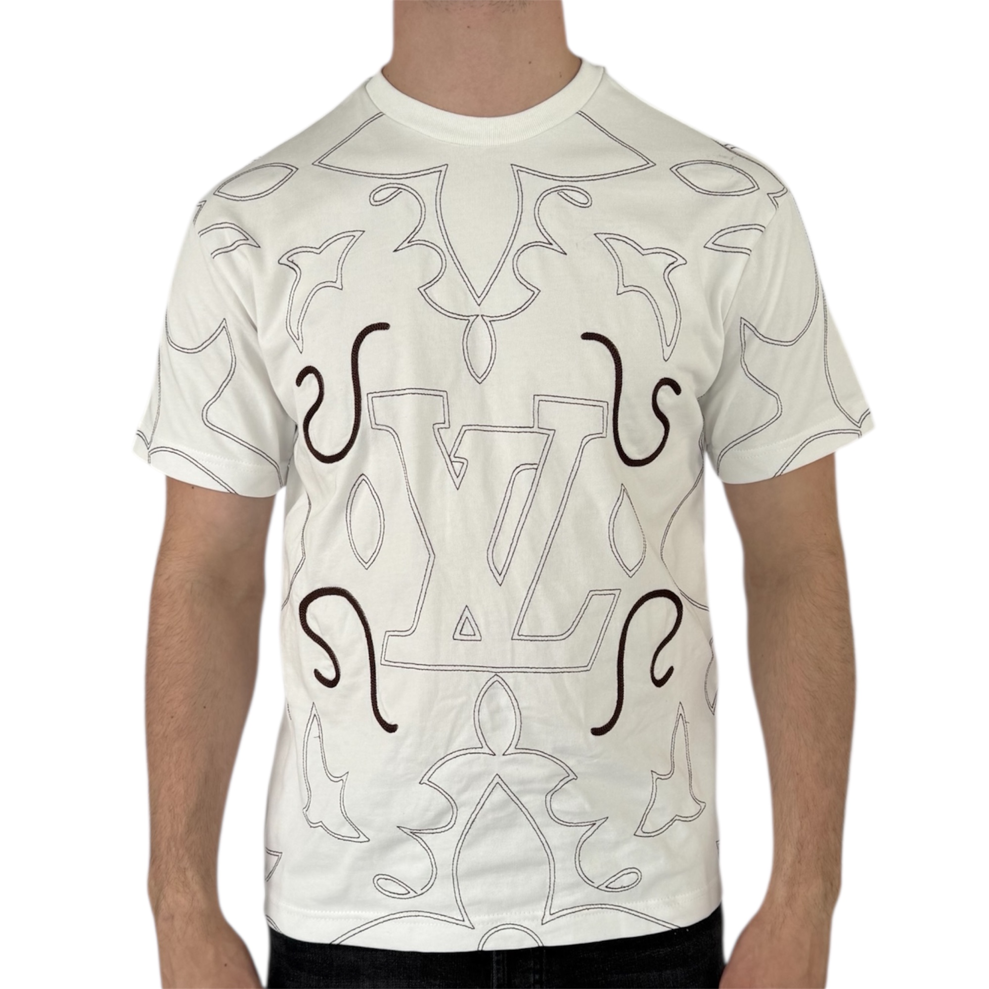 Louis Vuitton T-shirt Embroidered