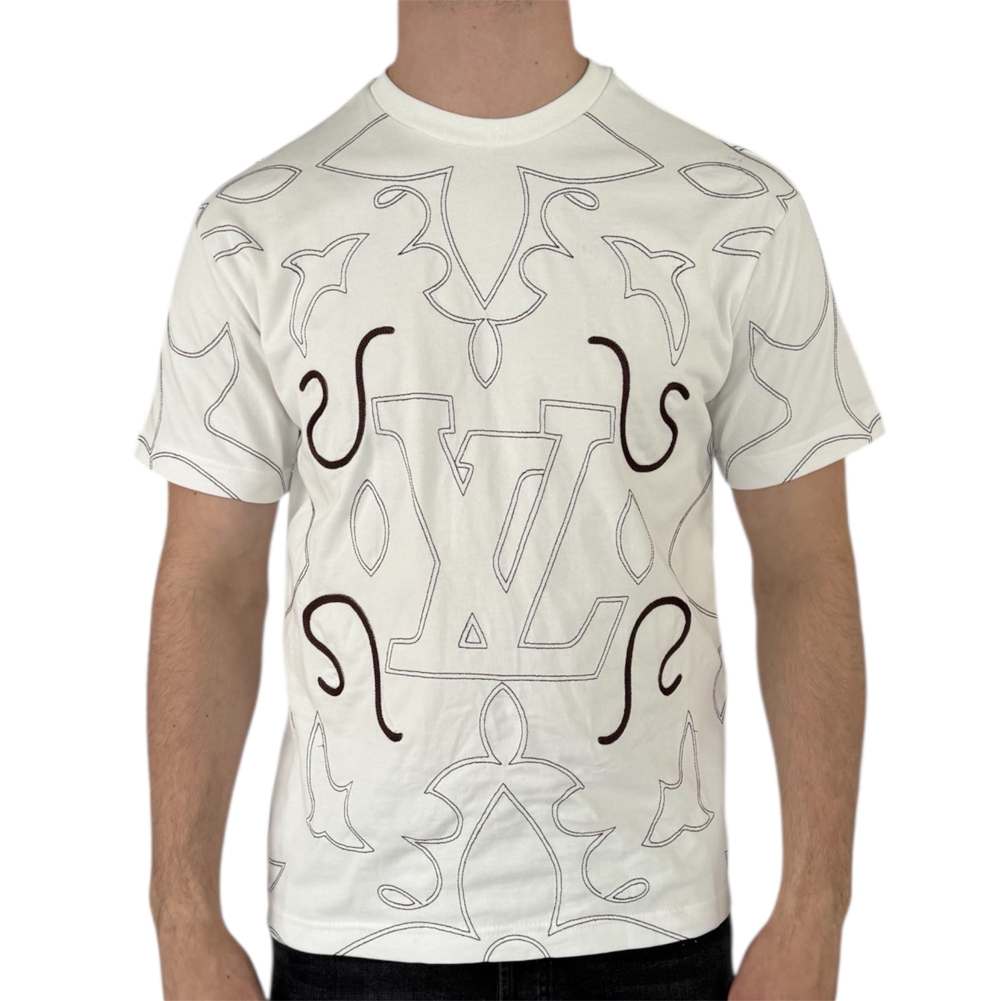 Louis Vuitton T-shirt Embroidered
